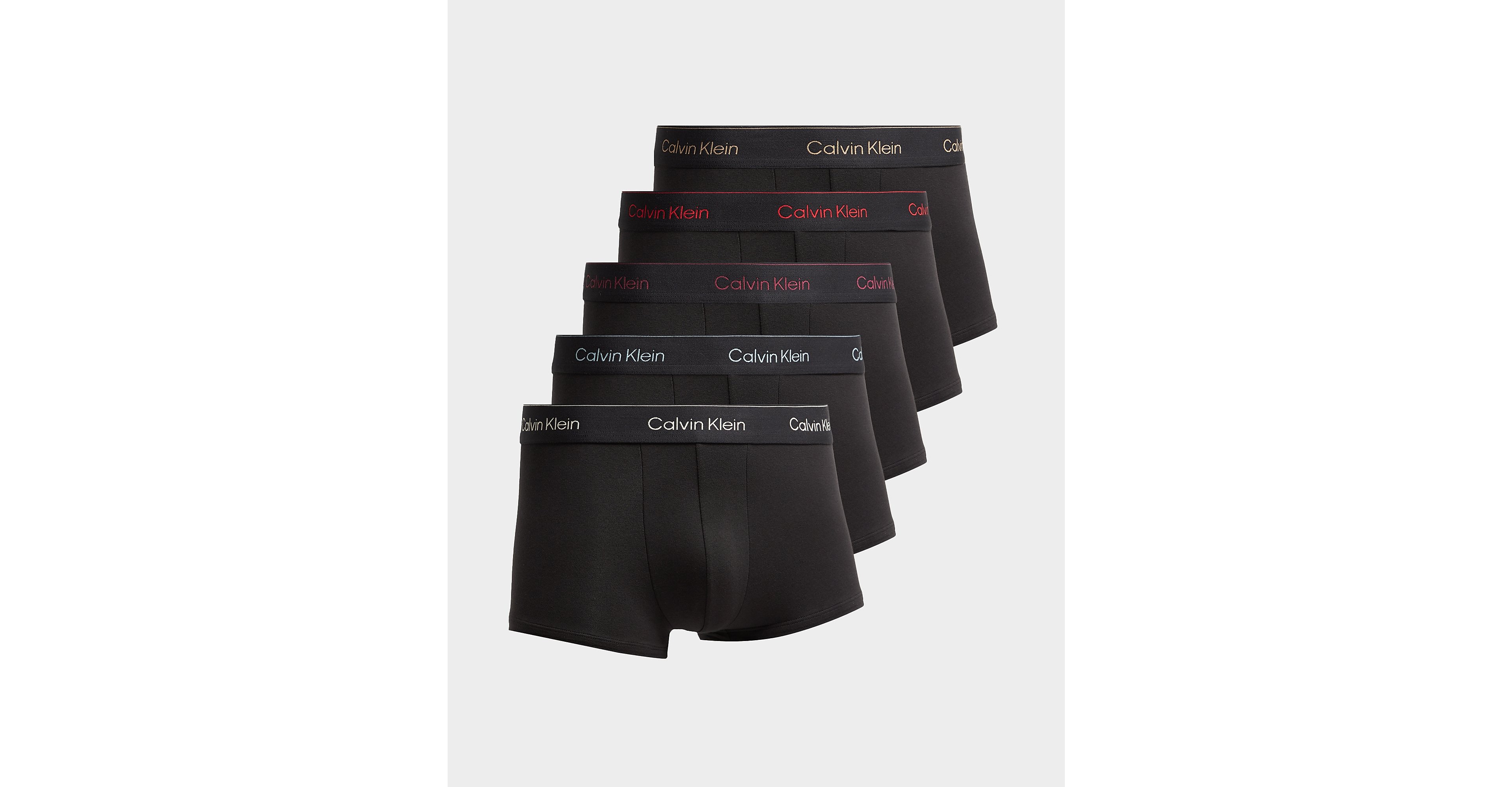 5-Pack Low Rise Icon Trunks
