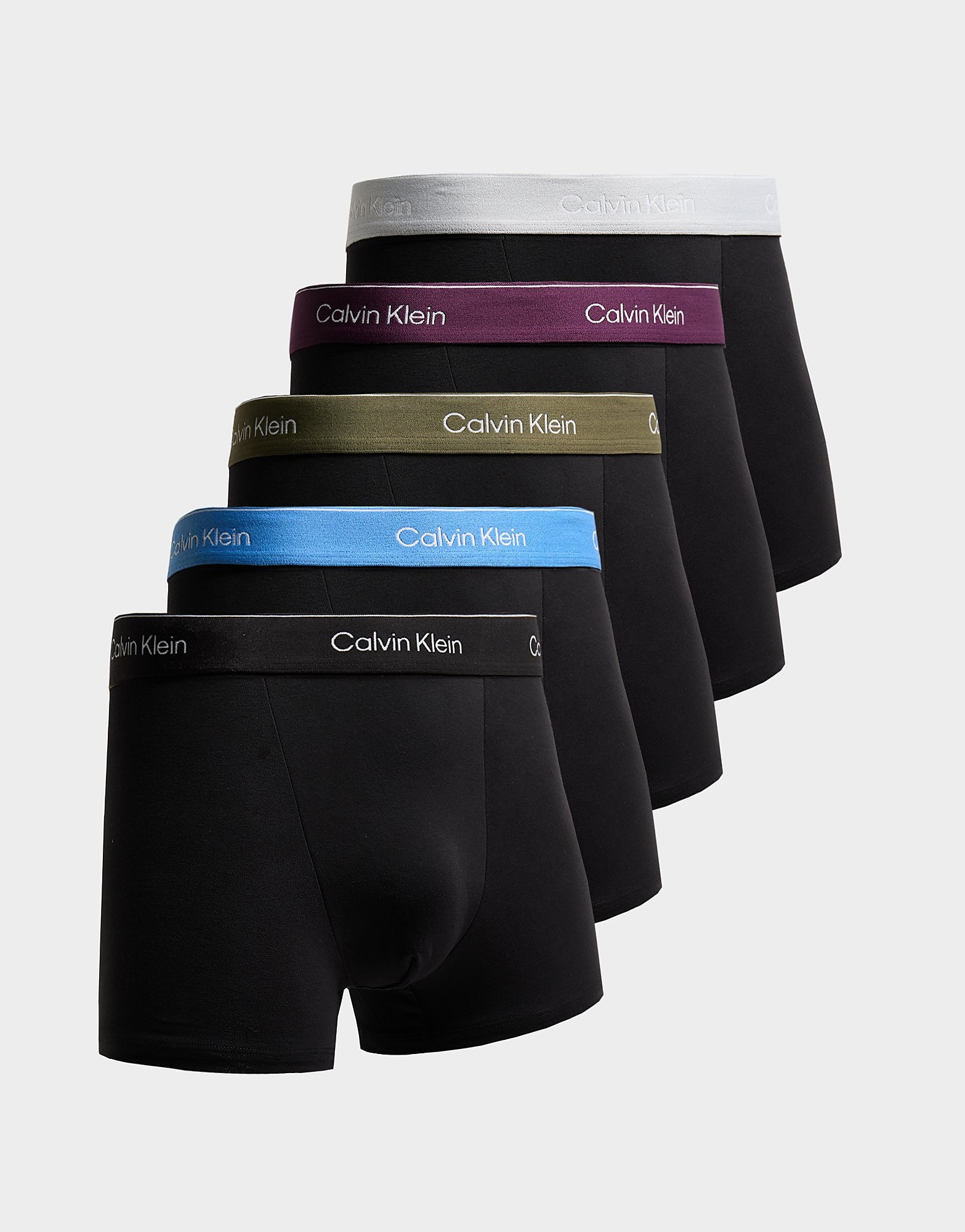 Calvin Klein Underwear 5-Pack Icon Trunks - Zwart- Heren, Zwart
