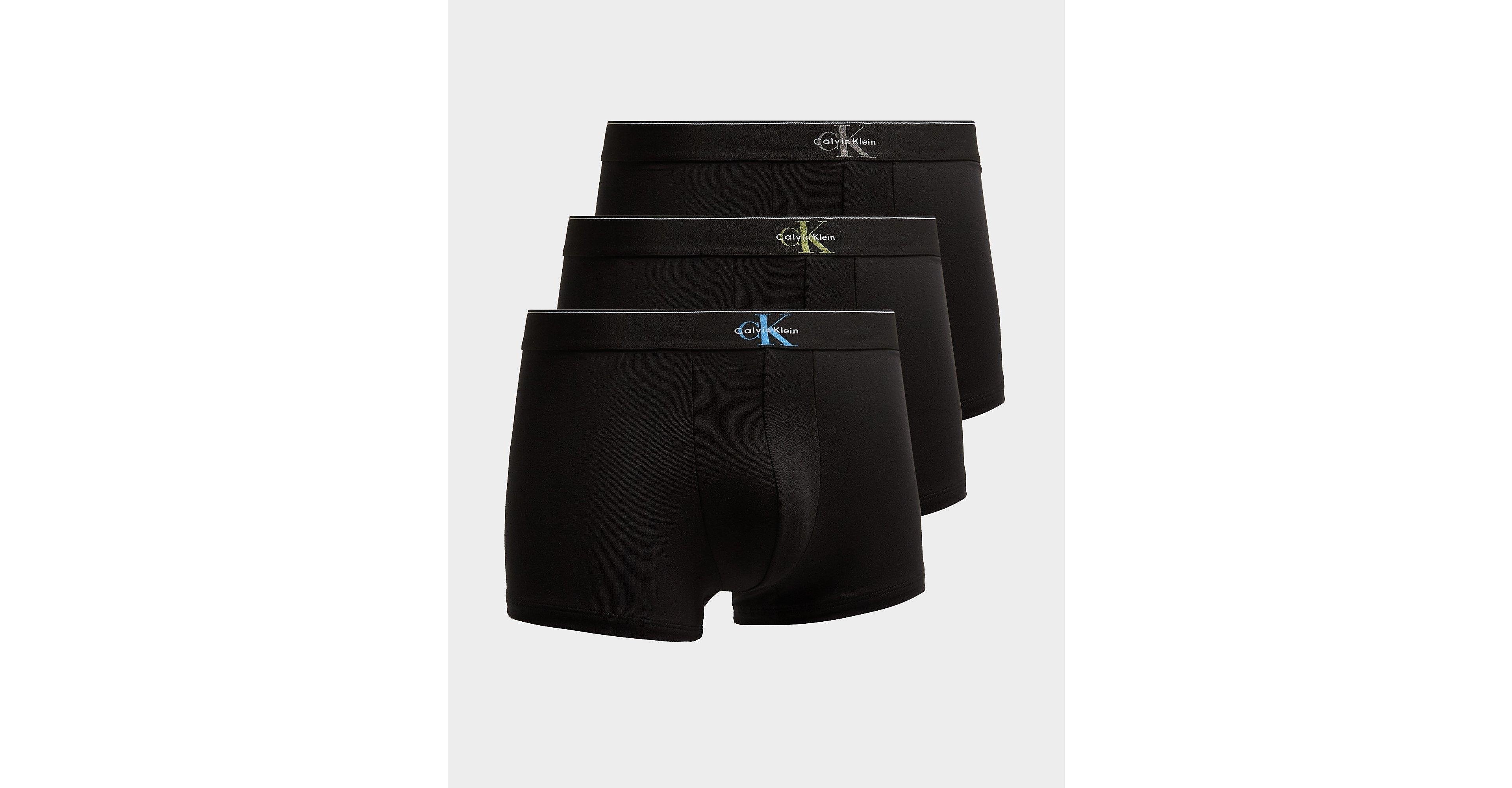 3-Pack Mono Logo Trunks