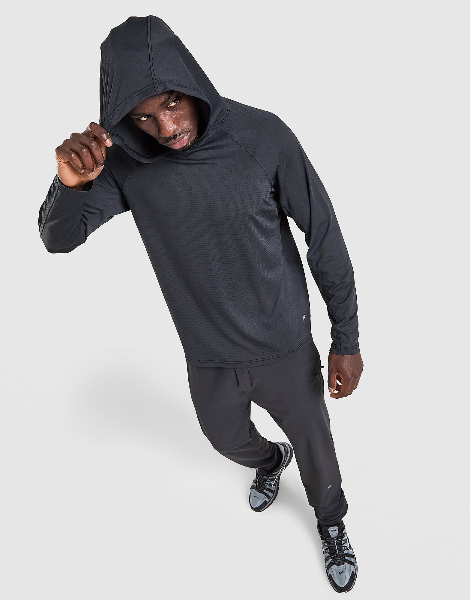 Reprimo Echo Hoodie - Zwart- Heren, Zwart