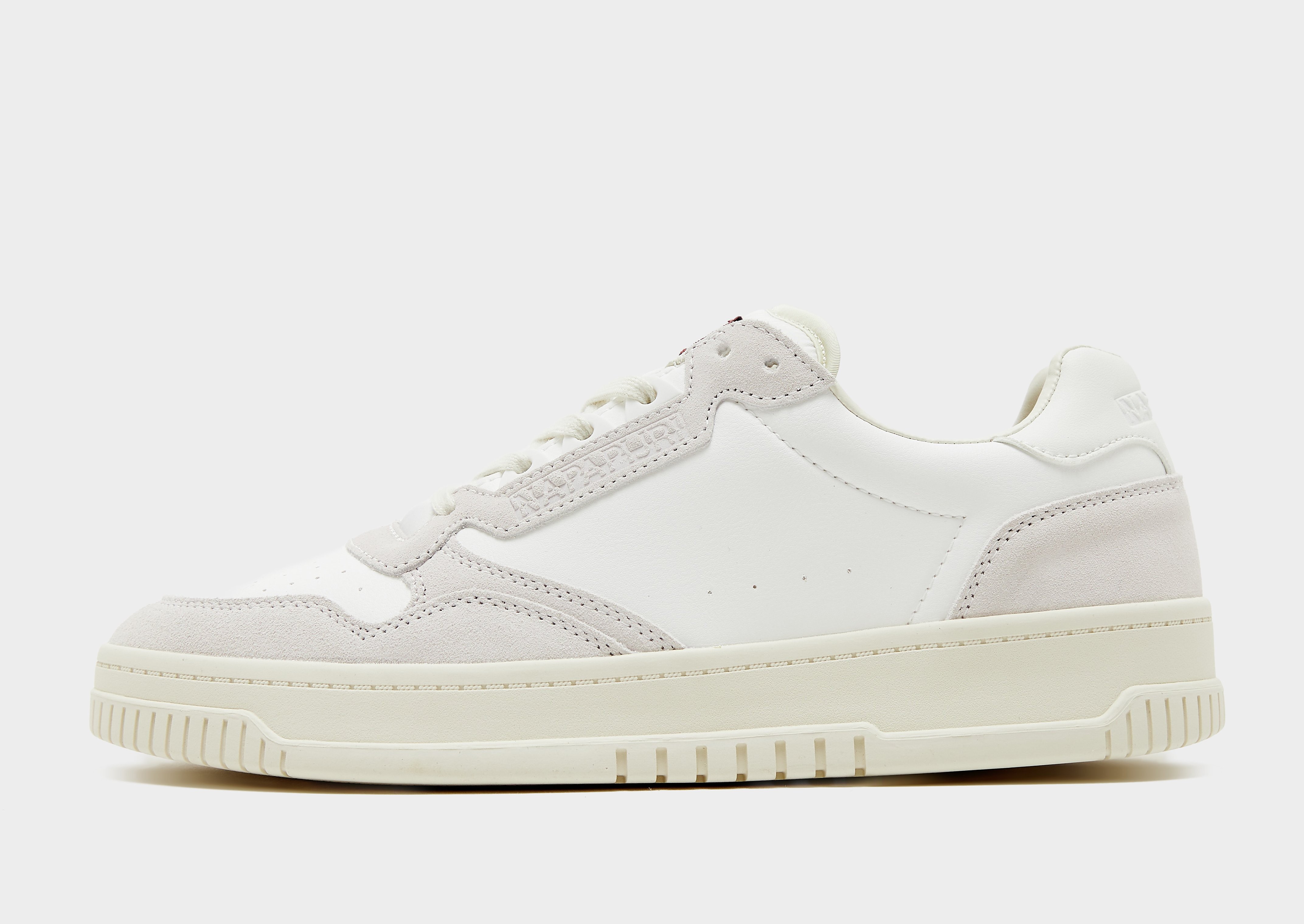 Napapijri Crux Leather - Wit- Heren, Wit