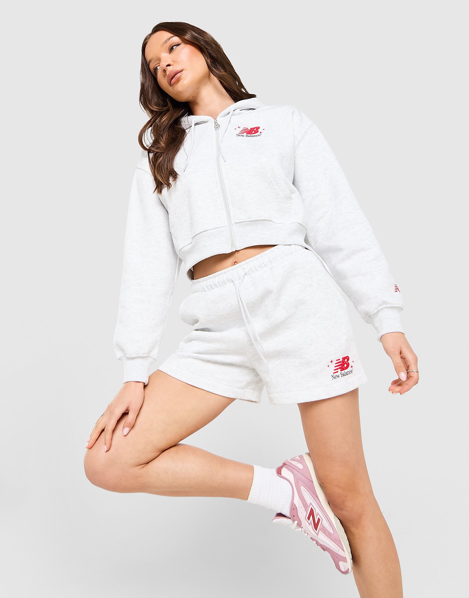 New Balance Creme Shorts - vue 1