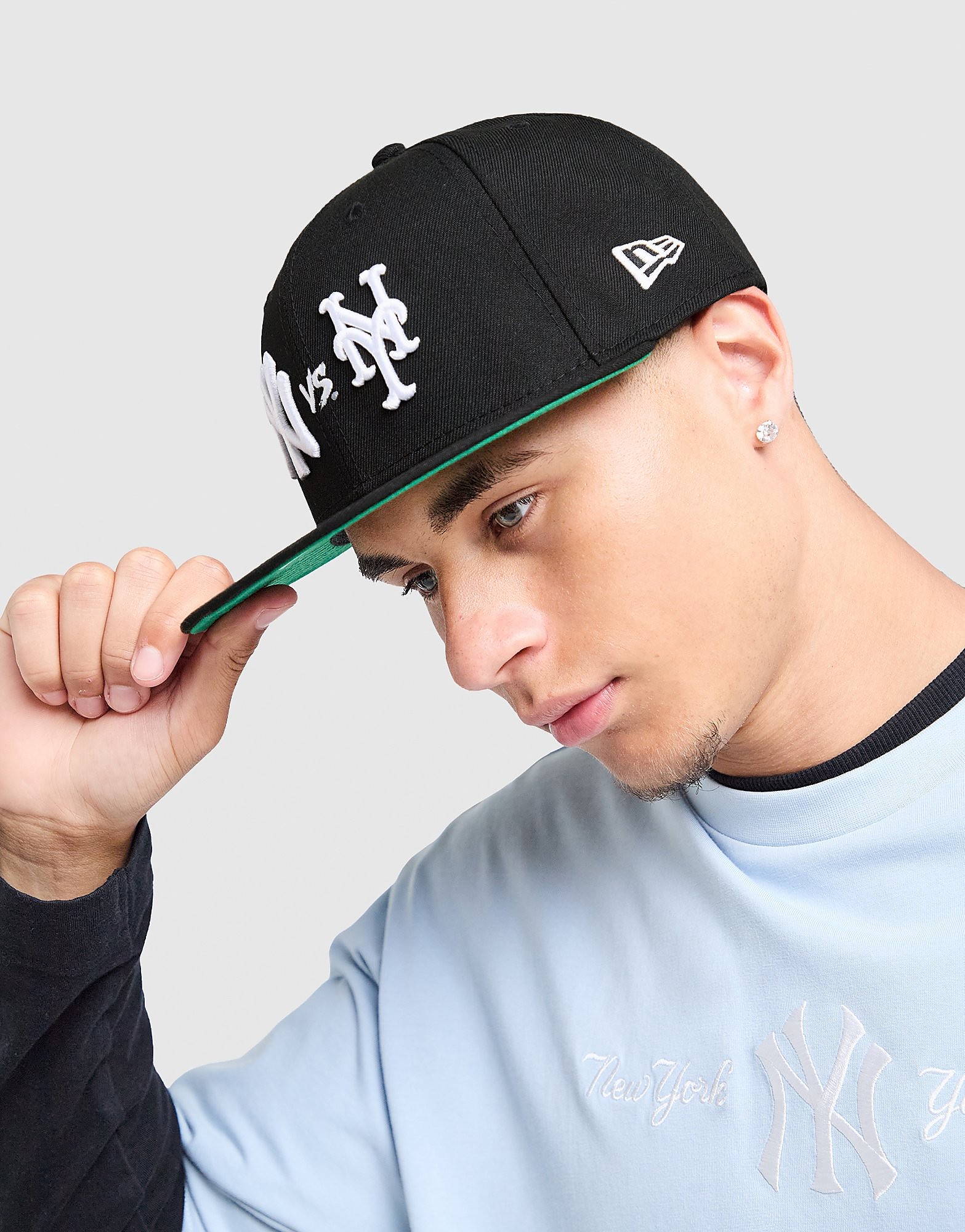 New Era MLB 59FIFTY New York Yankees Vs New York Mets Cap - Zwart- Dames, Zwart