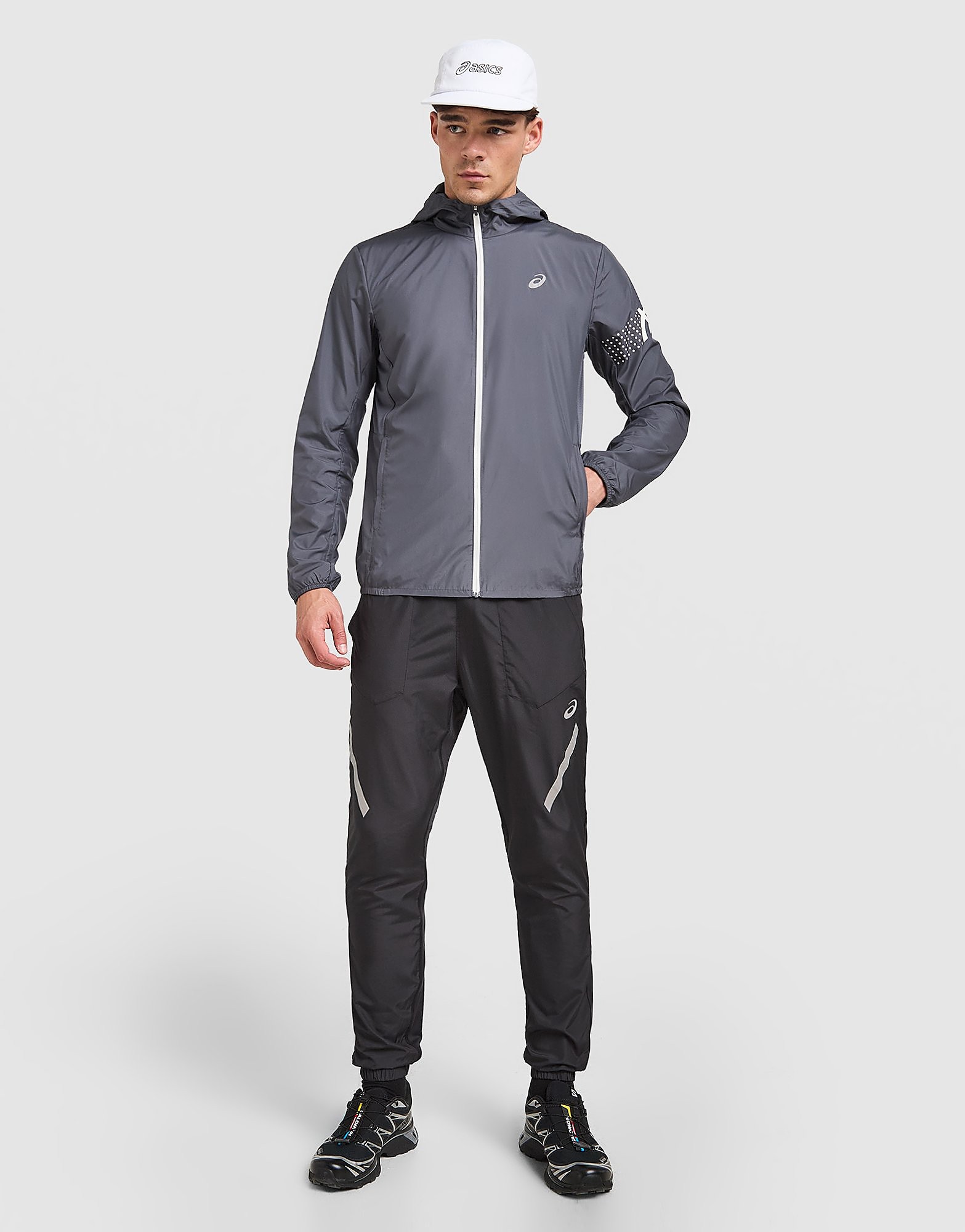 ASICS Icon Jacket, grå