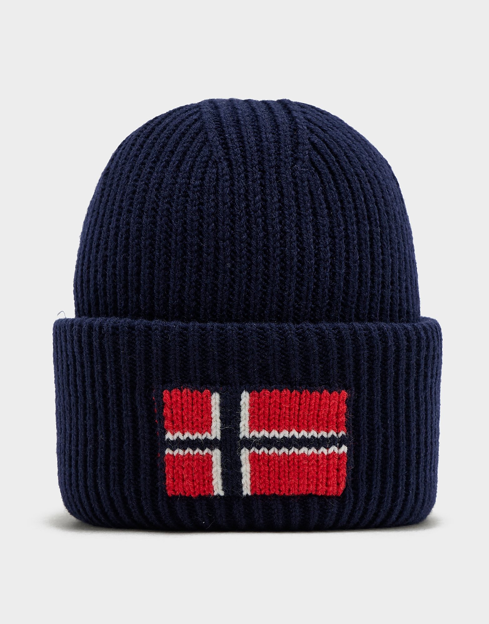 Napapijri Evei Knit Beanie Hat - Blauw- Heren, Blauw