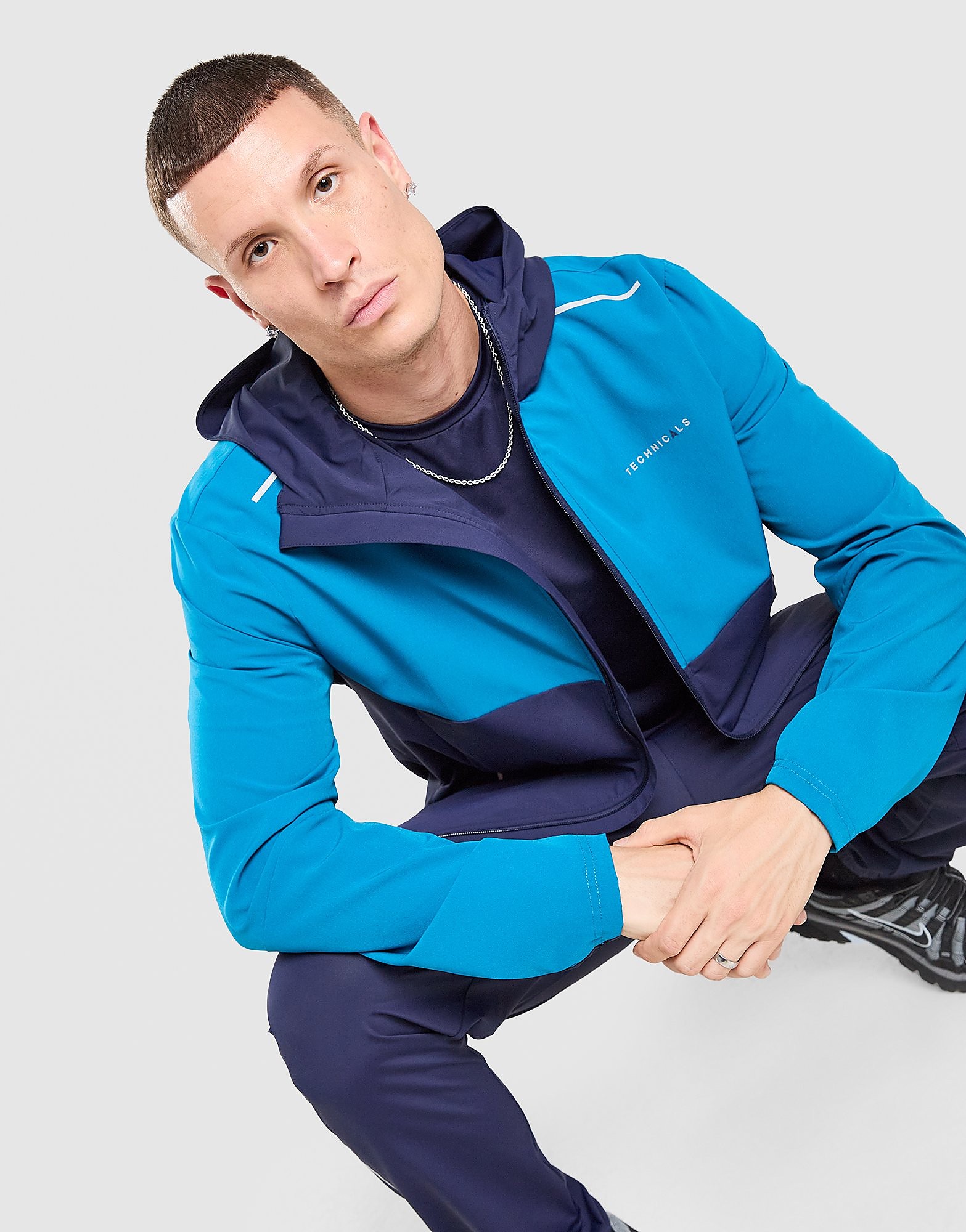Technicals Garnet Jacket - Blauw- Heren, Blauw