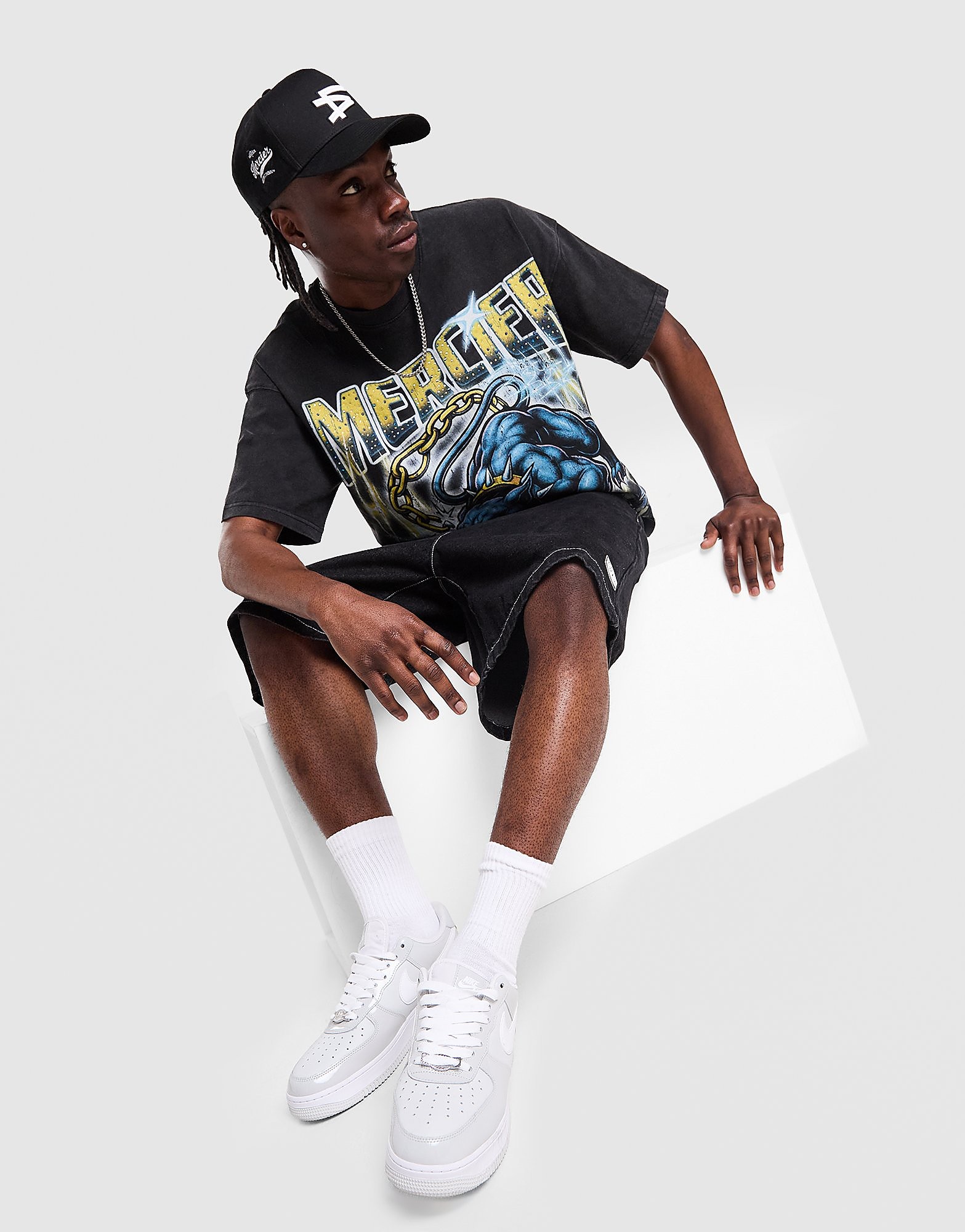 MERCIER Panther T-Shirt - Zwart- Heren, Zwart