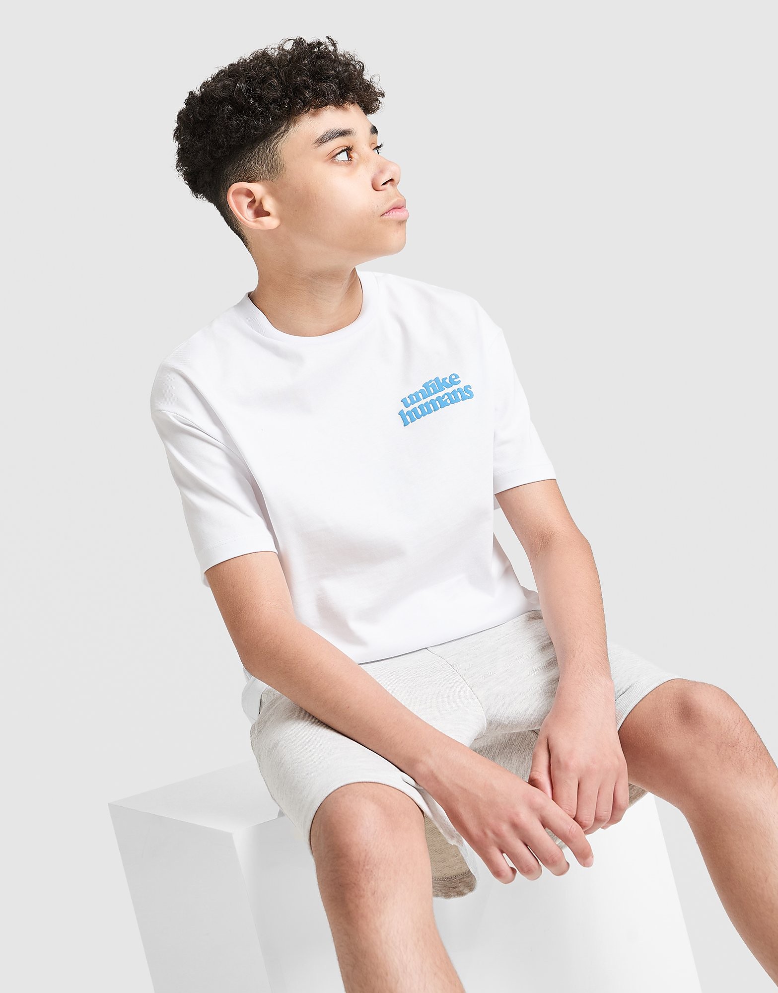 T-Shirt/Shorts Set Junior - Grigio, grigio grigio Bambino taglia 14-15Y