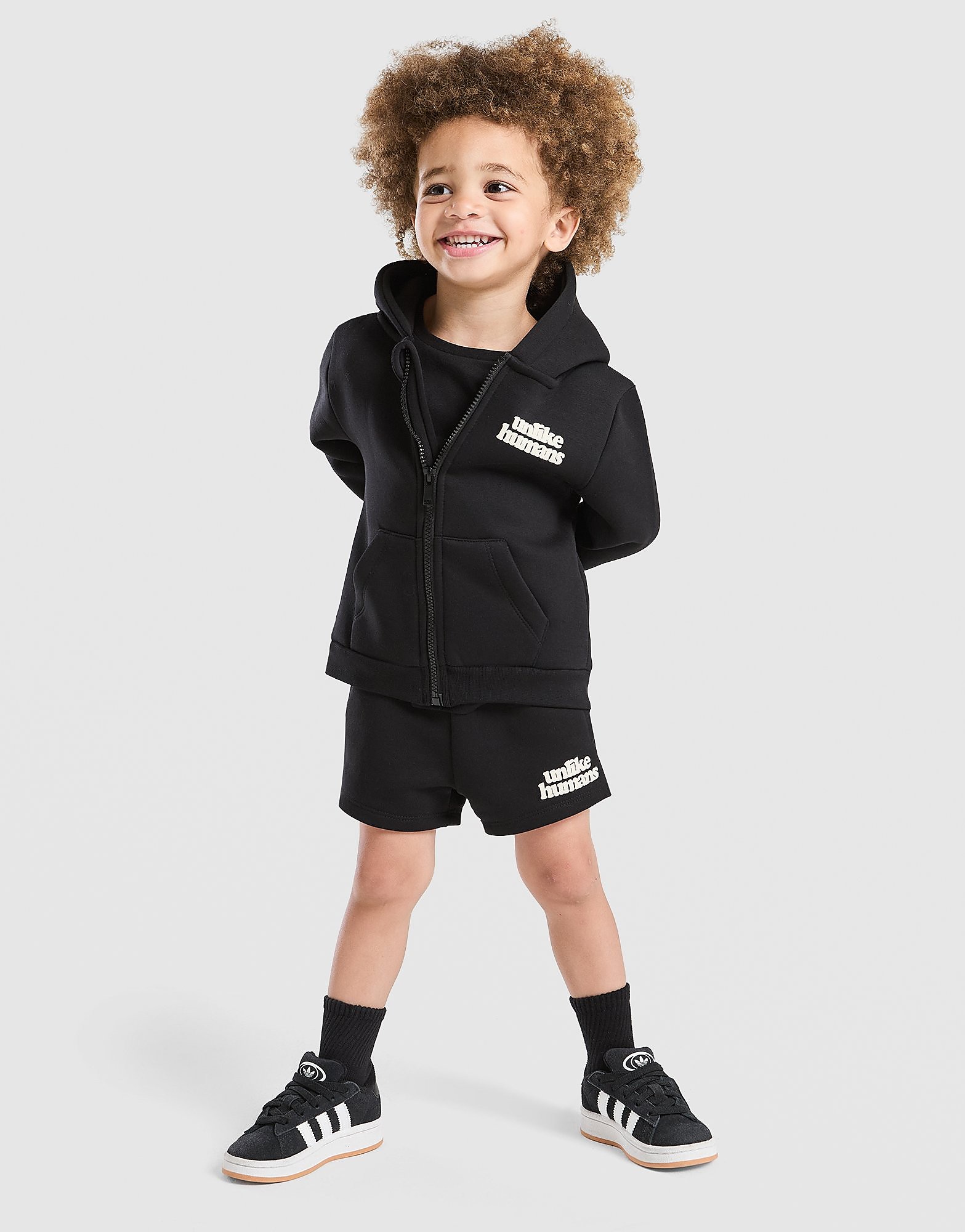 Full Zip 3-Piece Set Infant - Nero, nero nero Bambino taglia 2-3Y