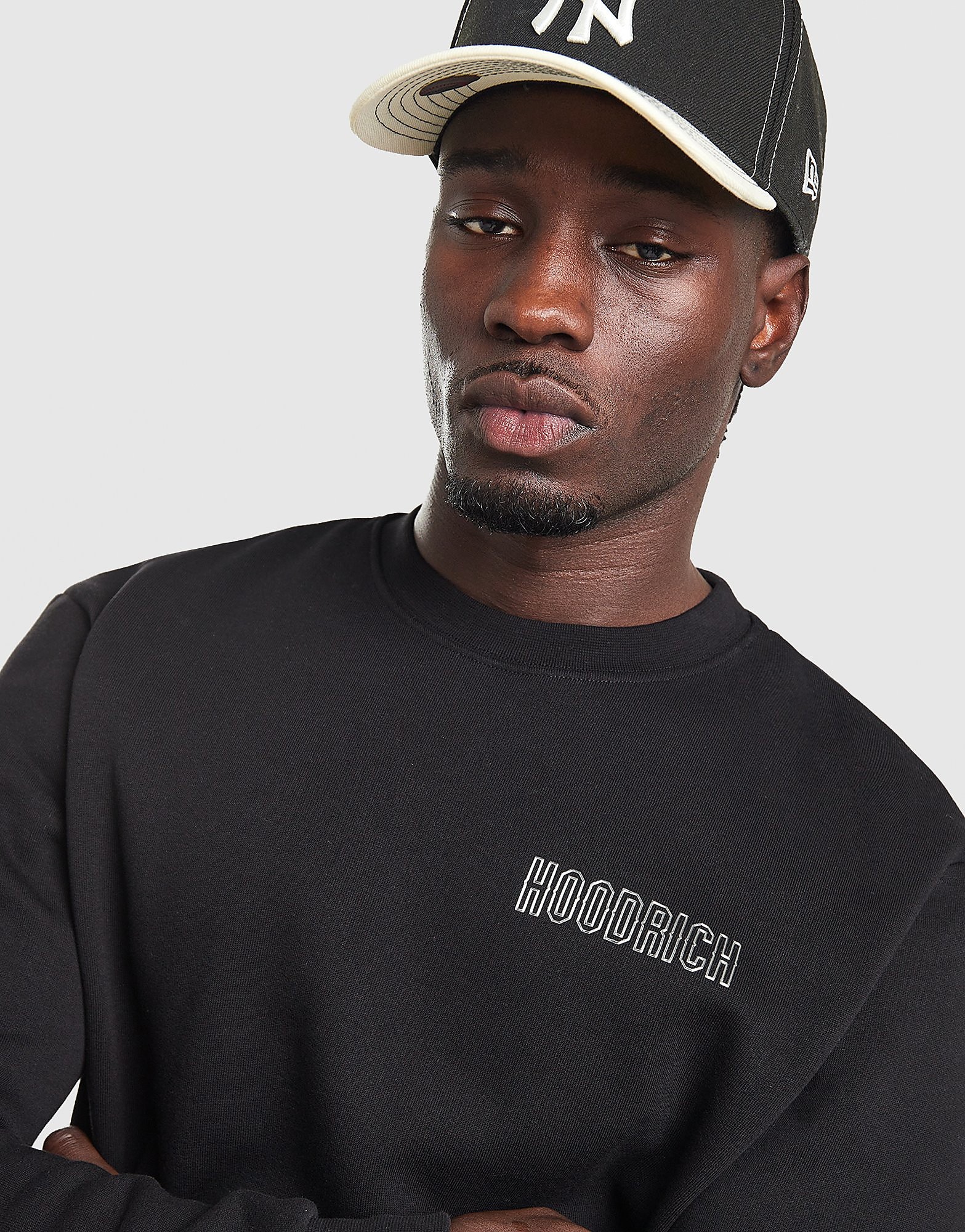 Hoodrich Chromatic Crew Sweatshirt - Zwart- Heren, Zwart XS