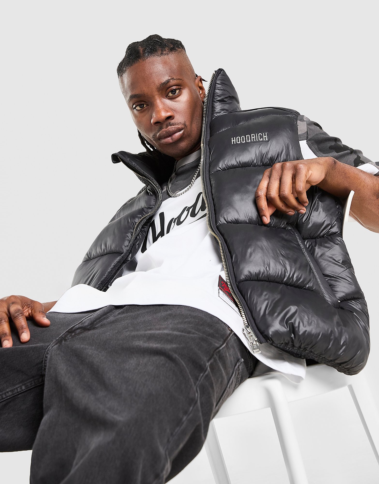 Hoodrich Able Gilet - Zwart- Heren, Zwart