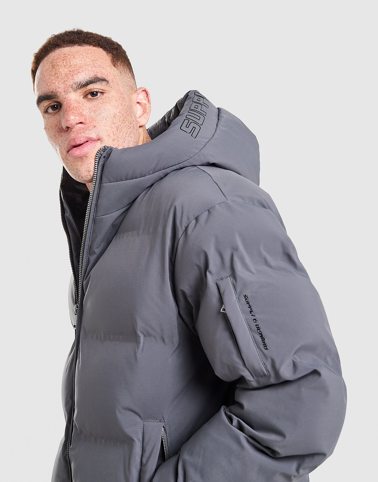 Supply & Demand Legion Jacket Grijs- Heren Grijs