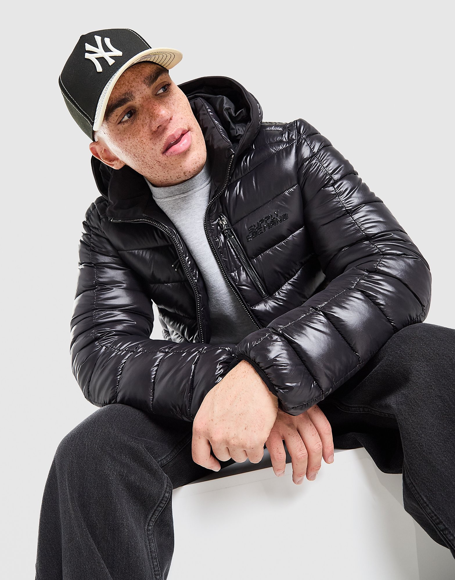 Supply & Demand Nano Jacket Zwart- Heren Zwart