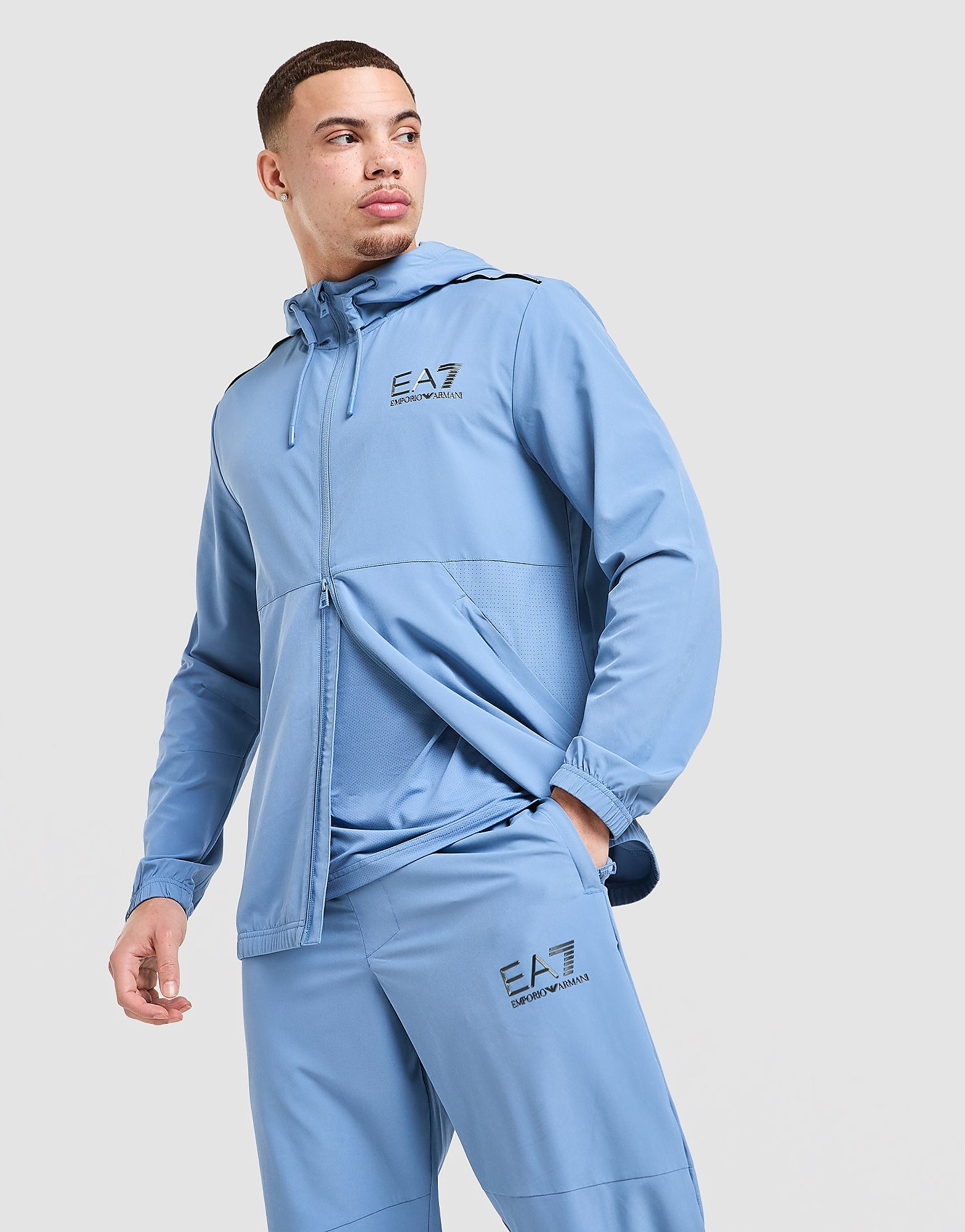EA7 Emporio Armani Sweat à capuche Zippé Ventus - vue 1