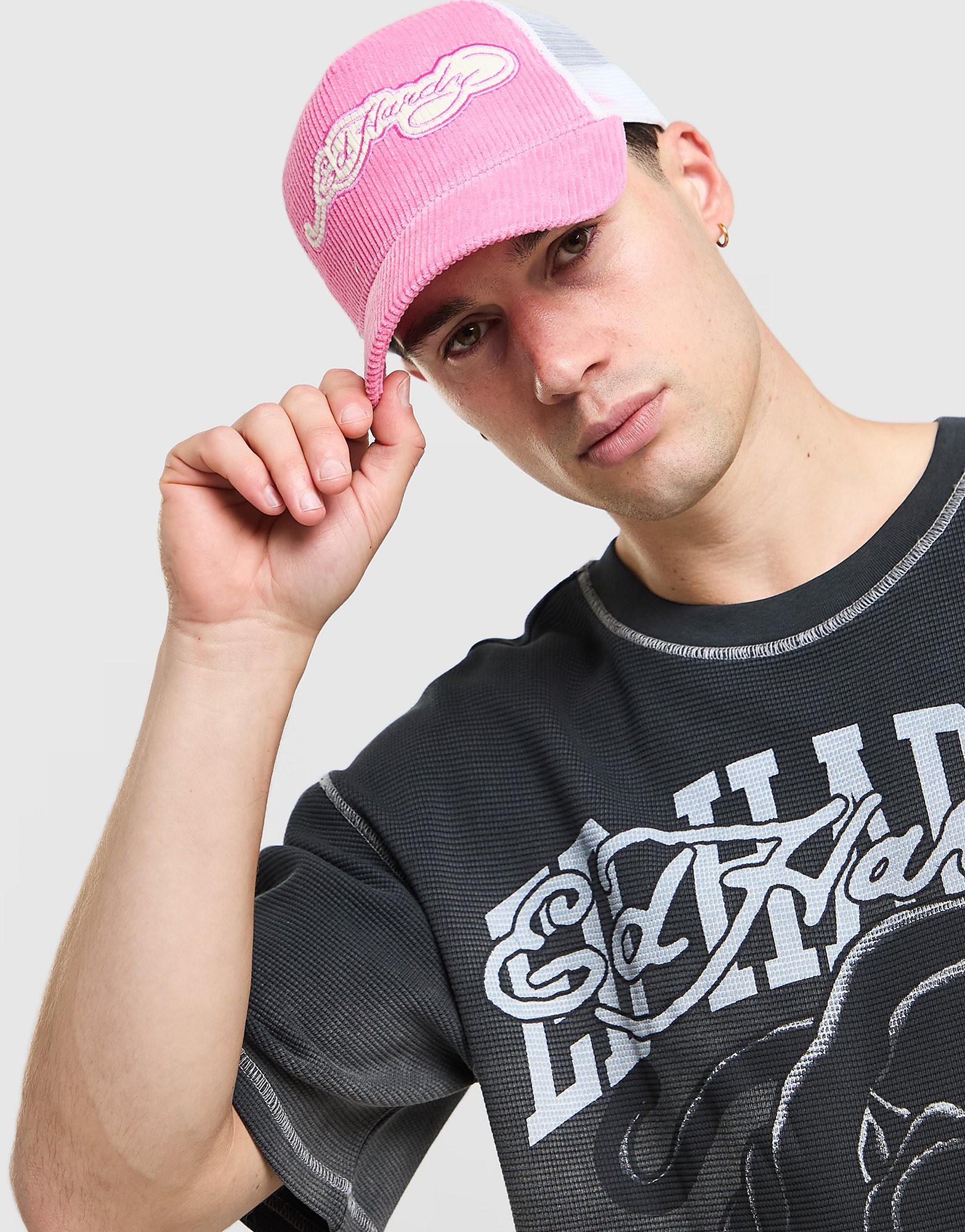 Patch Cord Trucker Cap - Damen, Rosa - female - Size: One Size