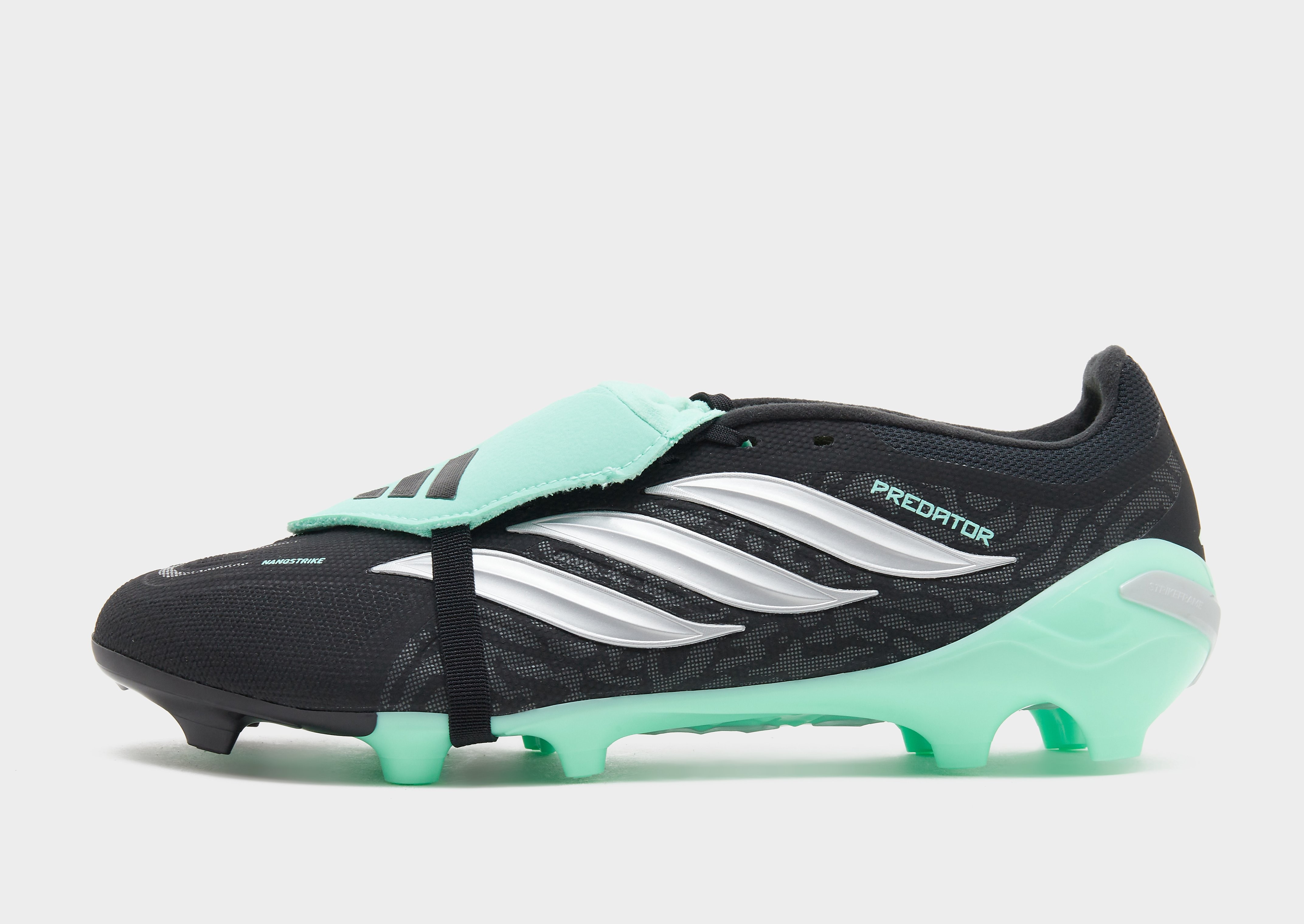adidas Predator League Fold-Over Tongue FG - Zwart- Heren, Zwart