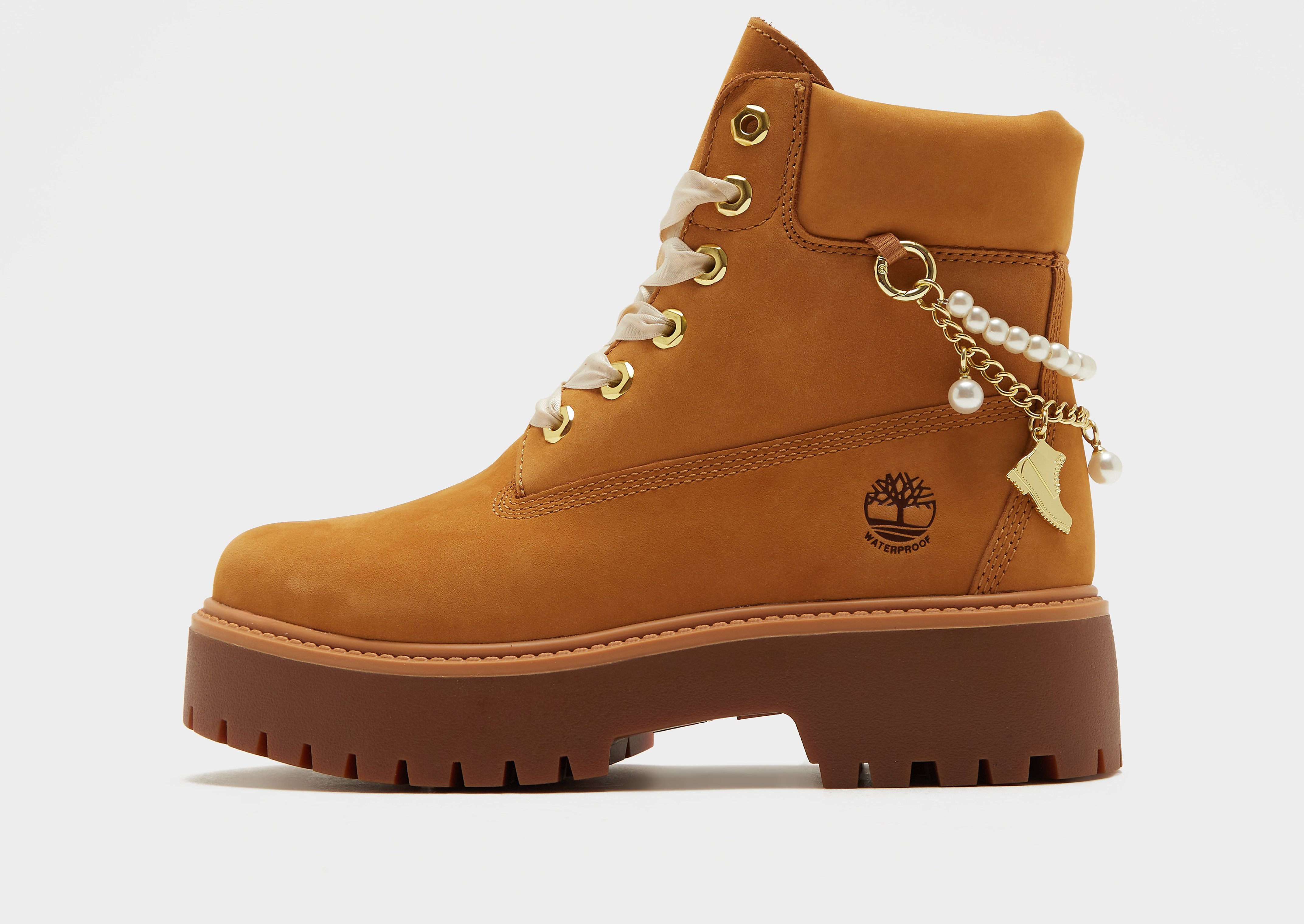 Timberland Stone Street 6 Inch Boots Dames - Bruin- Dames, Bruin