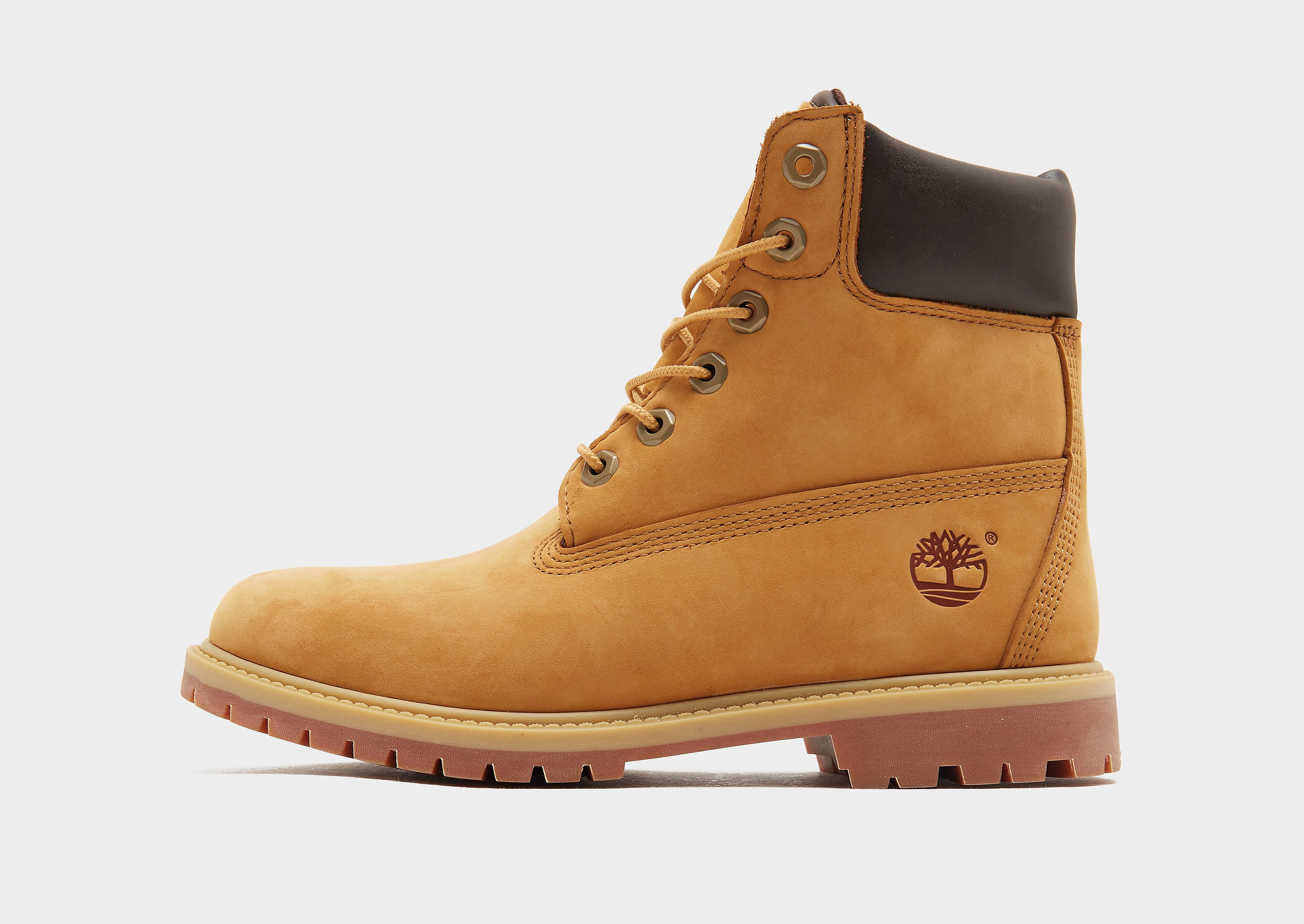 Timberland 6 Inch Premium Double Tongue Boots Dames - Bruin- Dames, Bruin