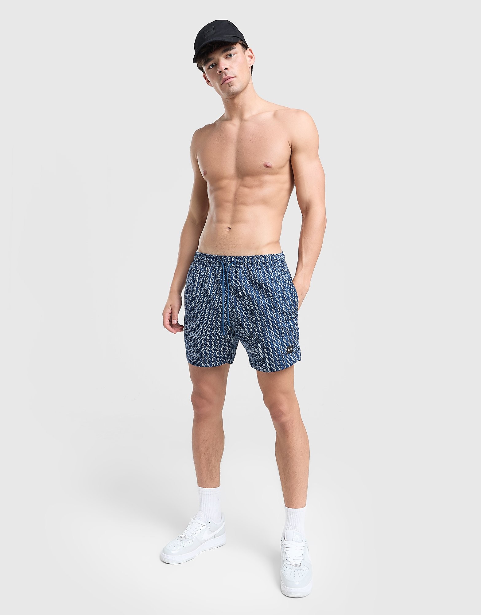 BOSS Vibe Swim Shorts, blå