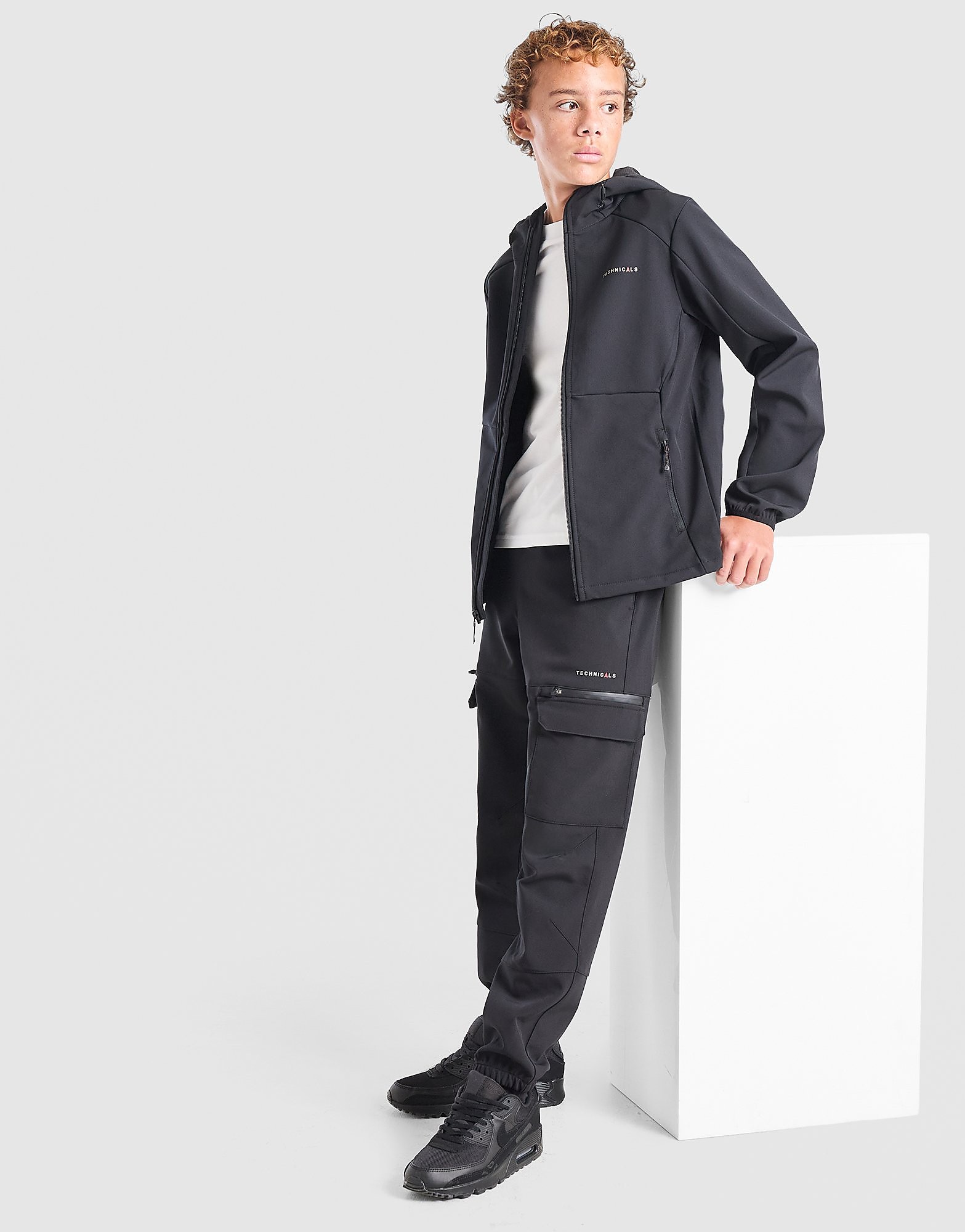 Technicals Canyon Cargo Pants Junior - Zwart - Kind, Zwart