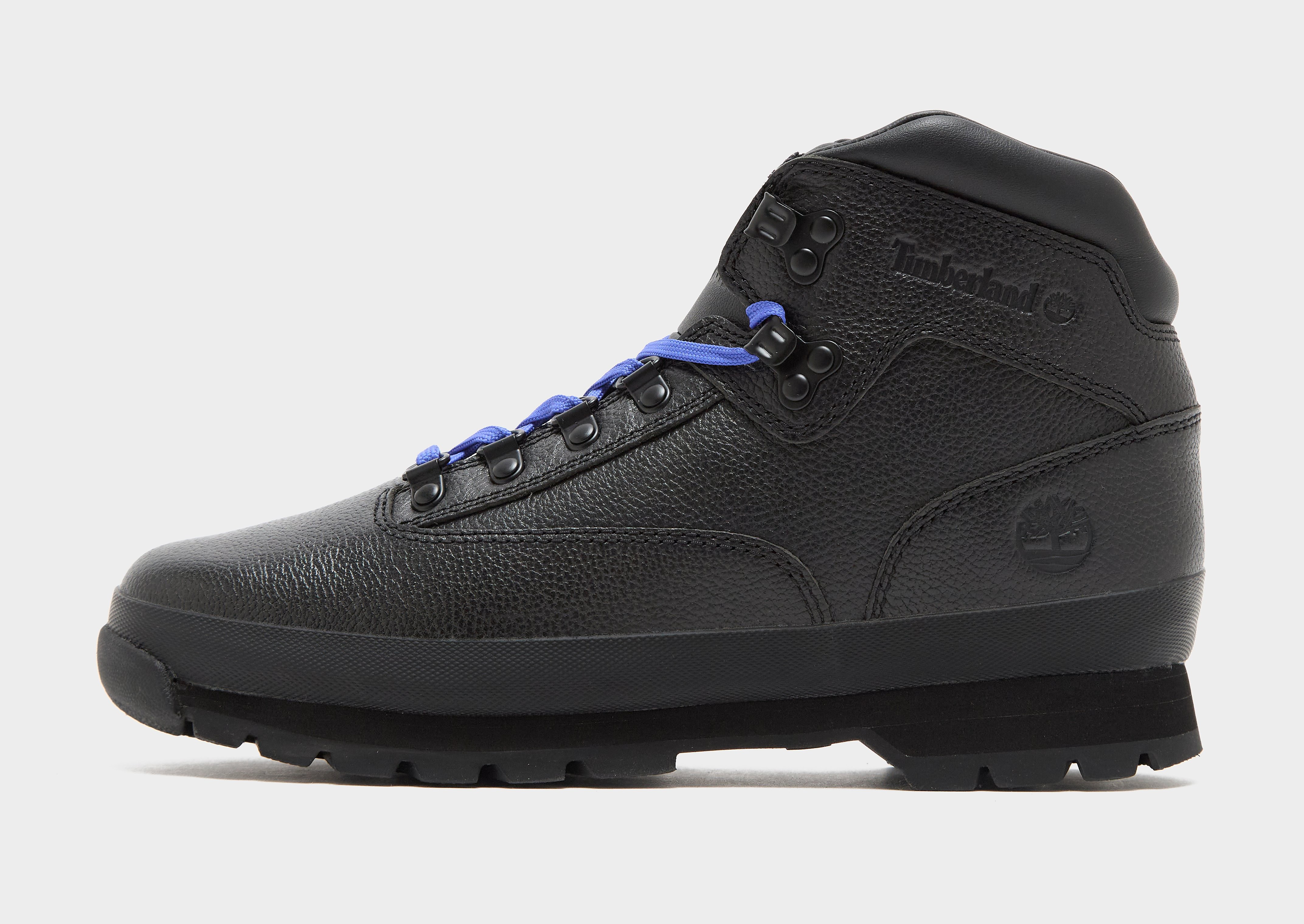Timberland Euro Hiker Leather - Zwart- Heren, Zwart