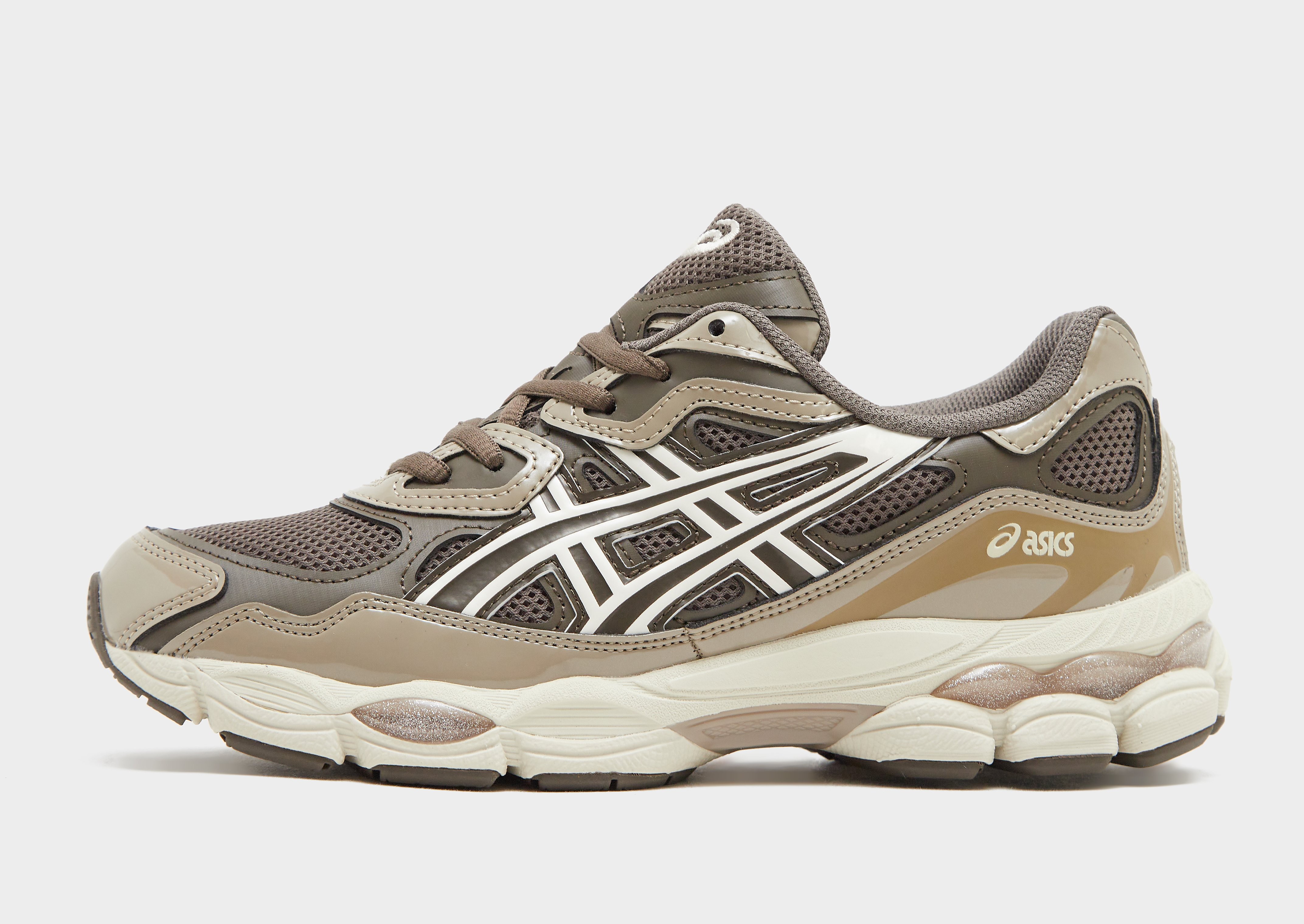 ASICS GEL-NYC Patent Dames - Bruin- Dames, Bruin