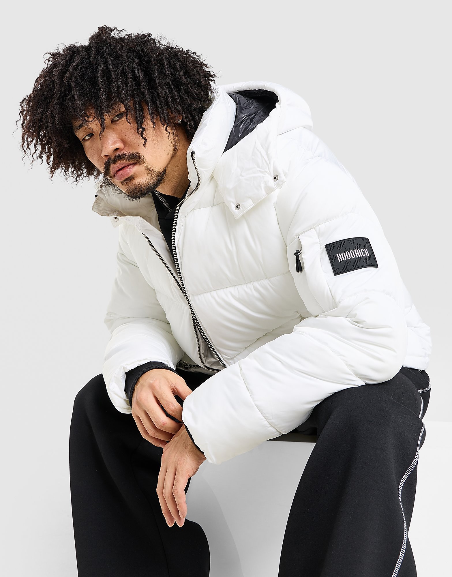 Hoodrich Puffer Jacket - Wit- Heren, Wit