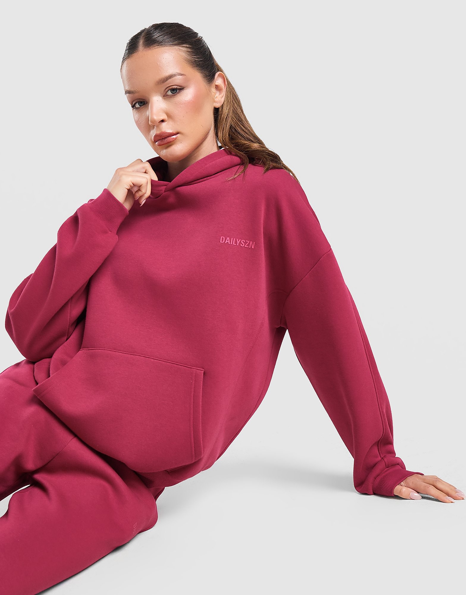 DAILYSZN Toasted Hoodie - Rood- Dames, Rood