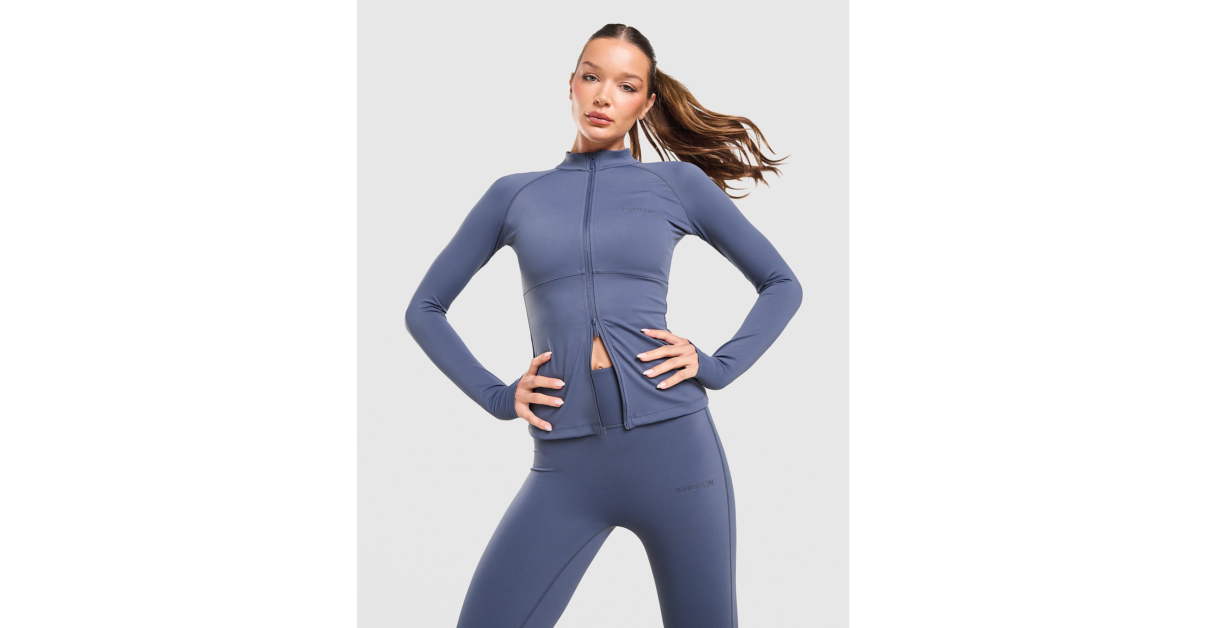 Sculpt Full Zip Fitted Top