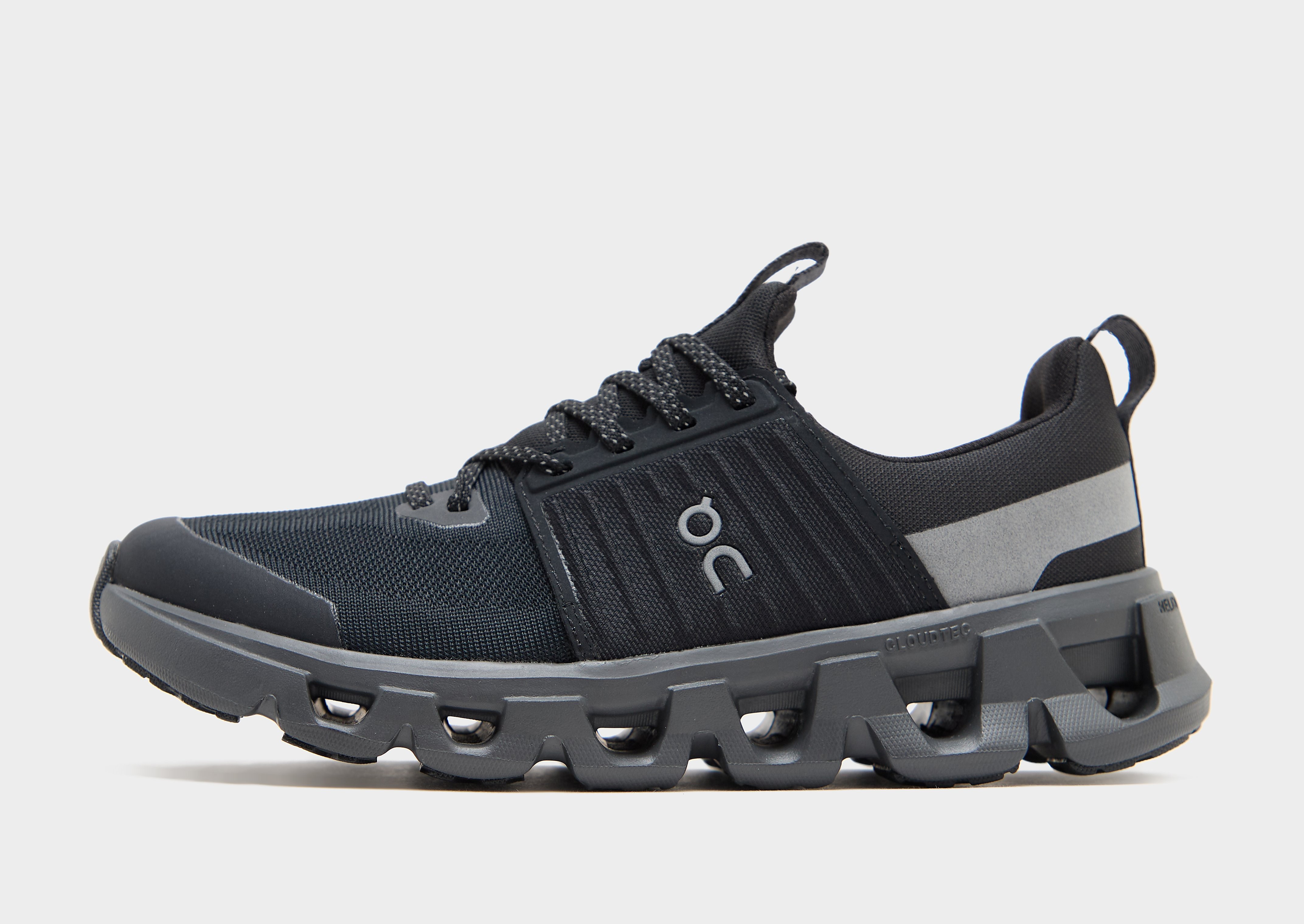 On Running Cloudswift Junior - Zwart, Zwart