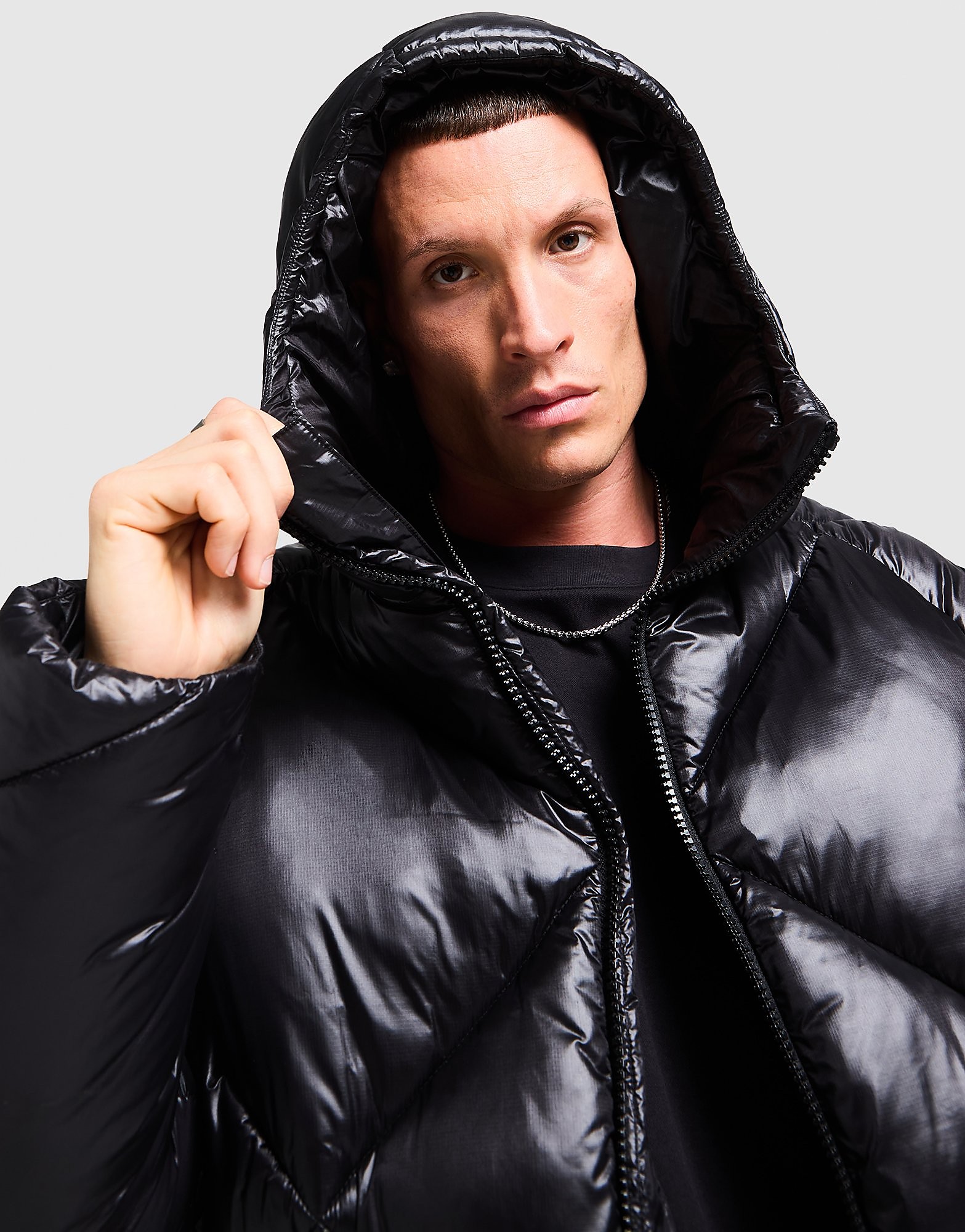 Unlike Humans Ran Jacket - Zwart- Heren, Zwart