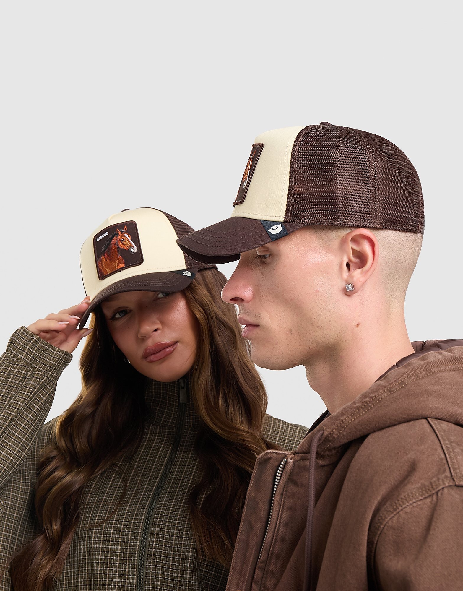 Goorin Bros Gaucho Cap - Bruin- Dames, Bruin
