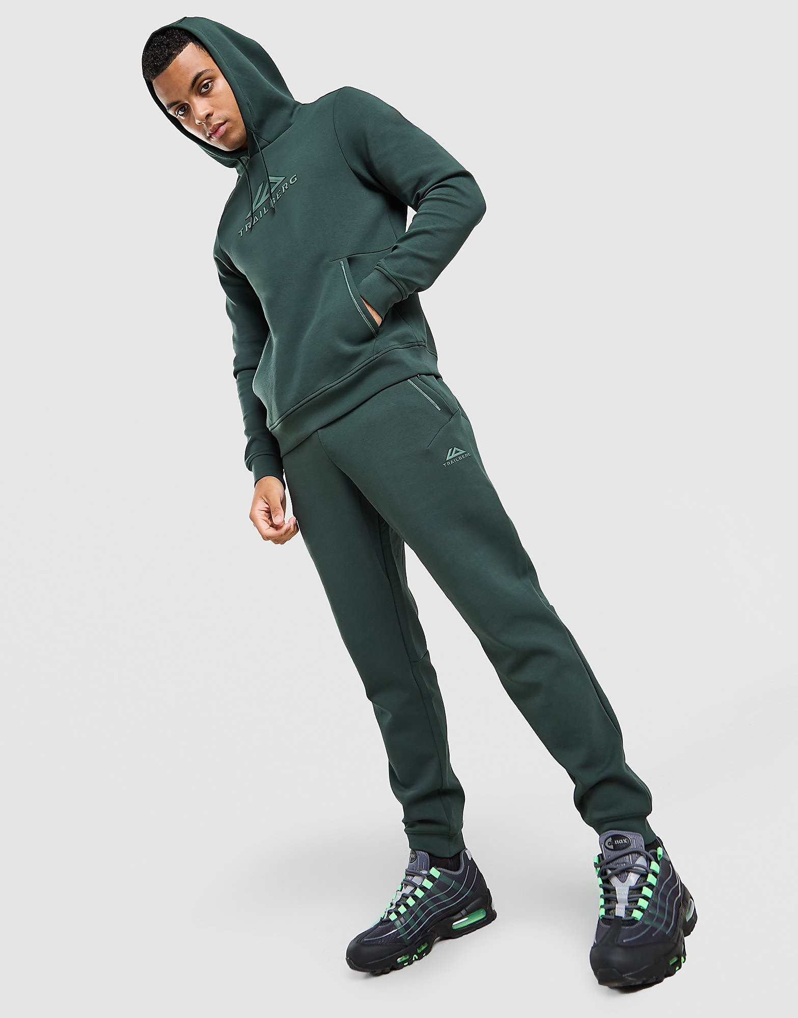 Trailberg Ashfell Fleece Joggers Groen- Heren Groen