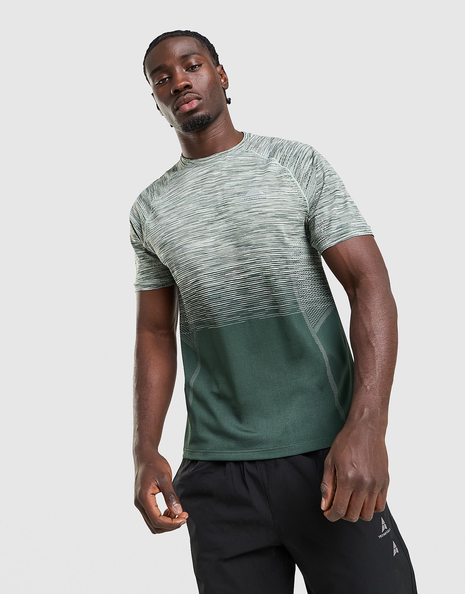Trailberg Arc Seamless T-Shirt, grön