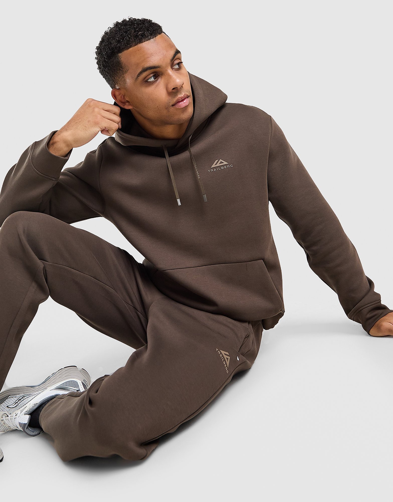 Trailberg Vital Fleece Hoodie, brun