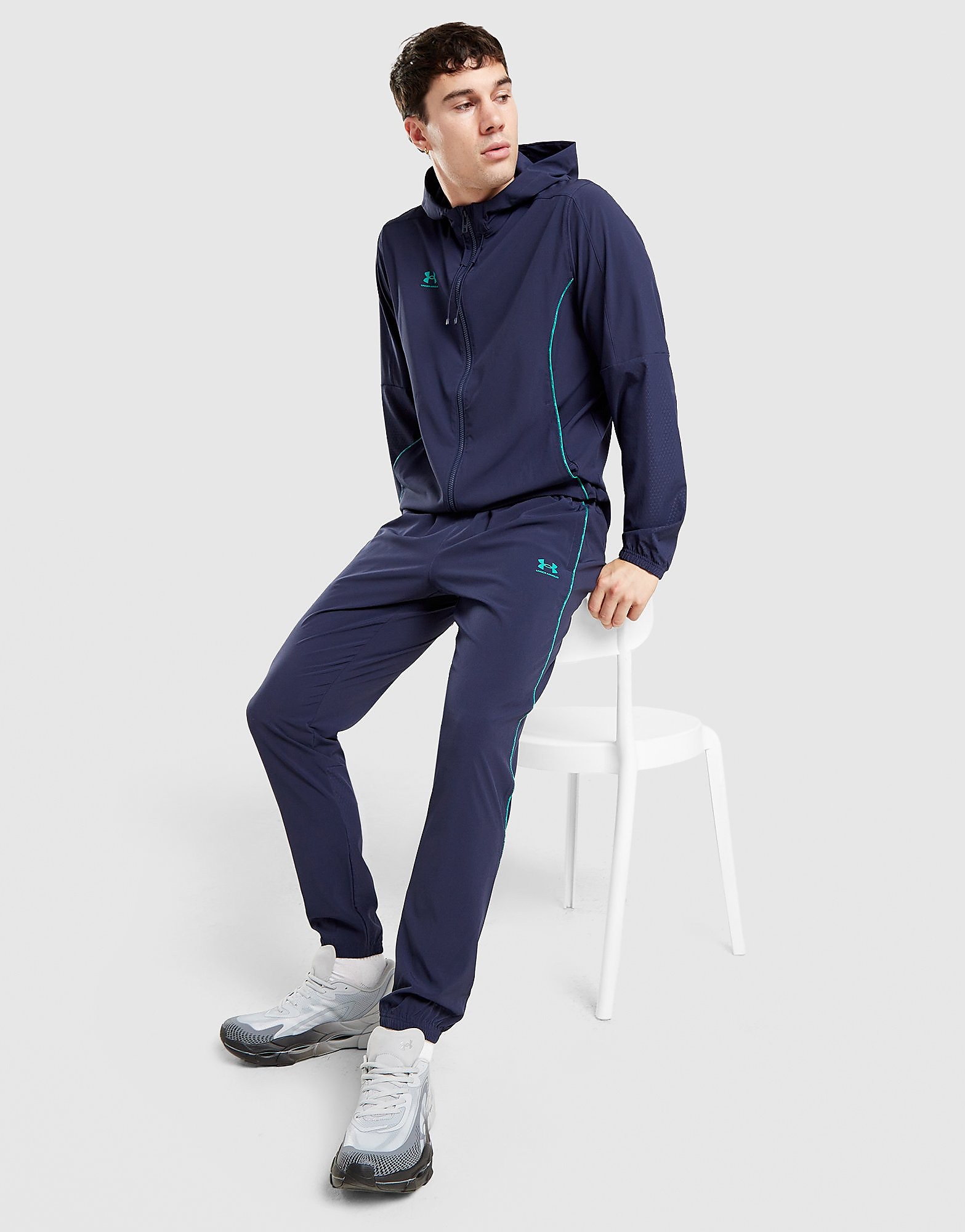 Under Armour Challenger Pro Tracksuit Blauw- Heren Blauw