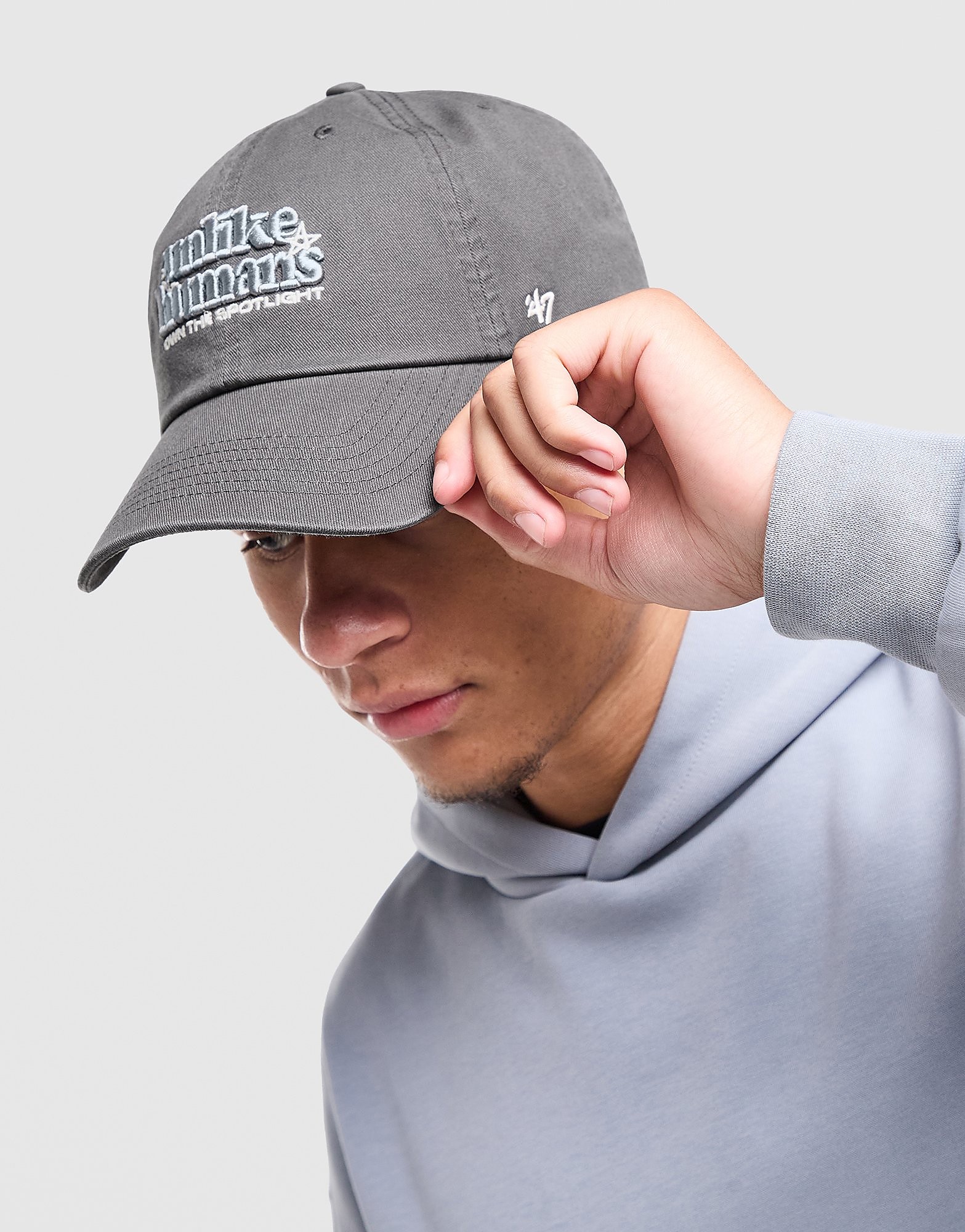 47 Brand Spotlight Cleanup Cap - Grijs- Dames, Grijs