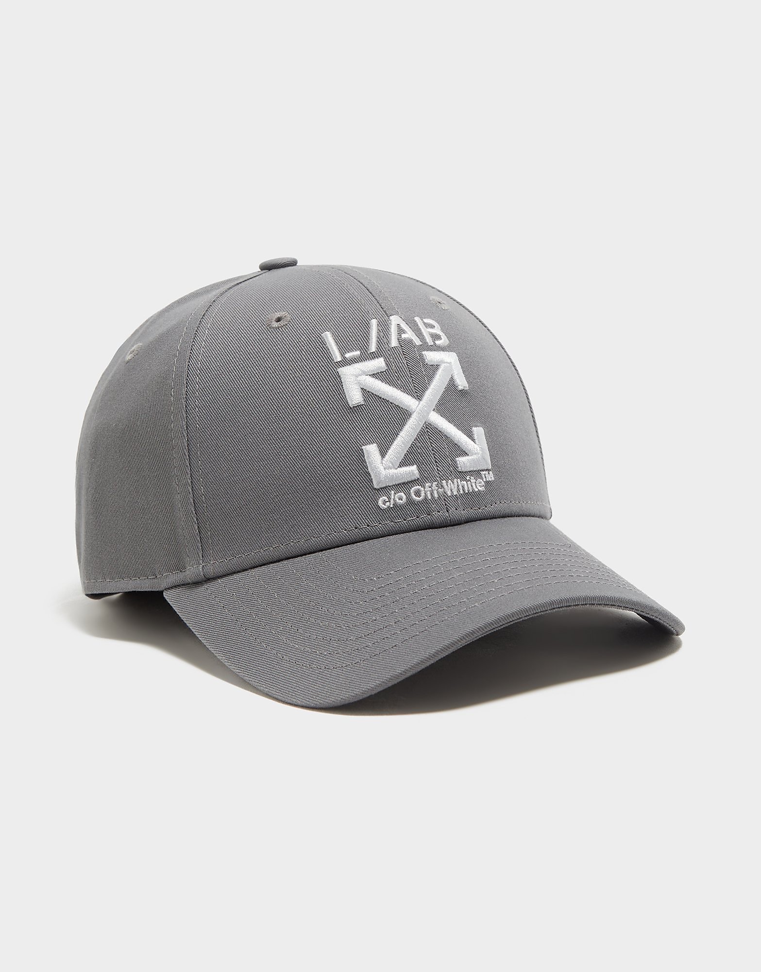 Off-White L/AB Cap - Grijs- Dames, Grijs