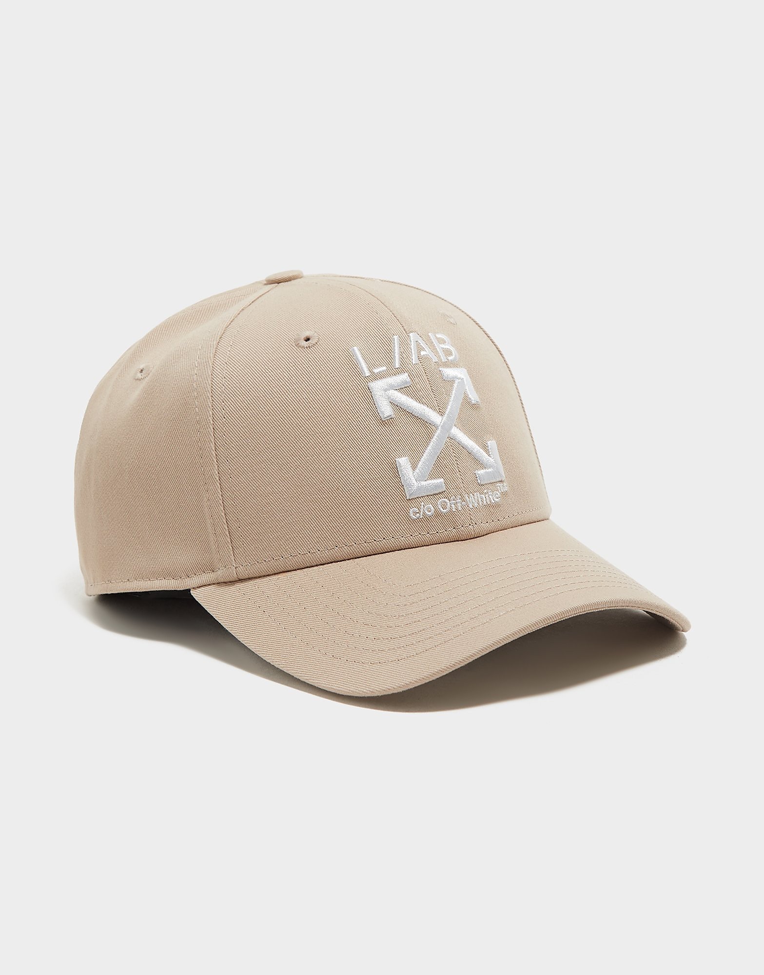 Off-White L/AB Cap - Bruin- Dames, Bruin