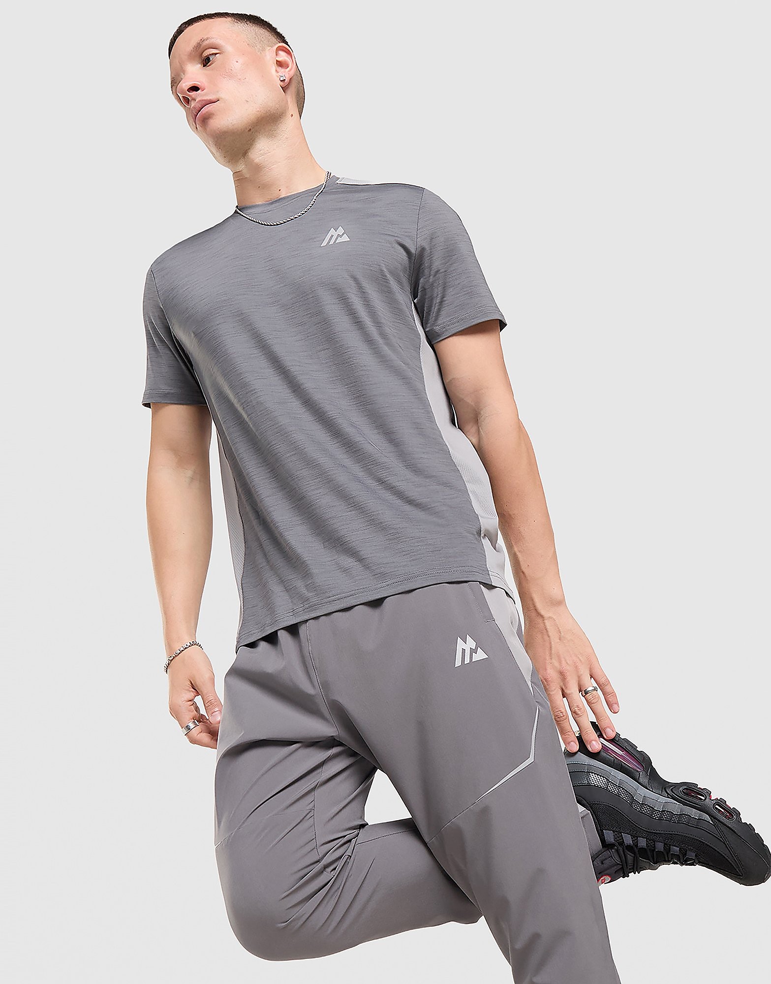 MONTIREX Ascend Track Pants - Grijs- Heren, Grijs L