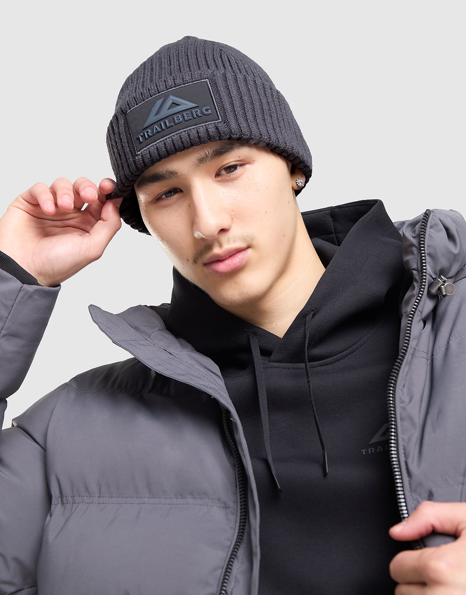 Trailberg Highrock Beanie Hat - Grijs- Dames, Grijs