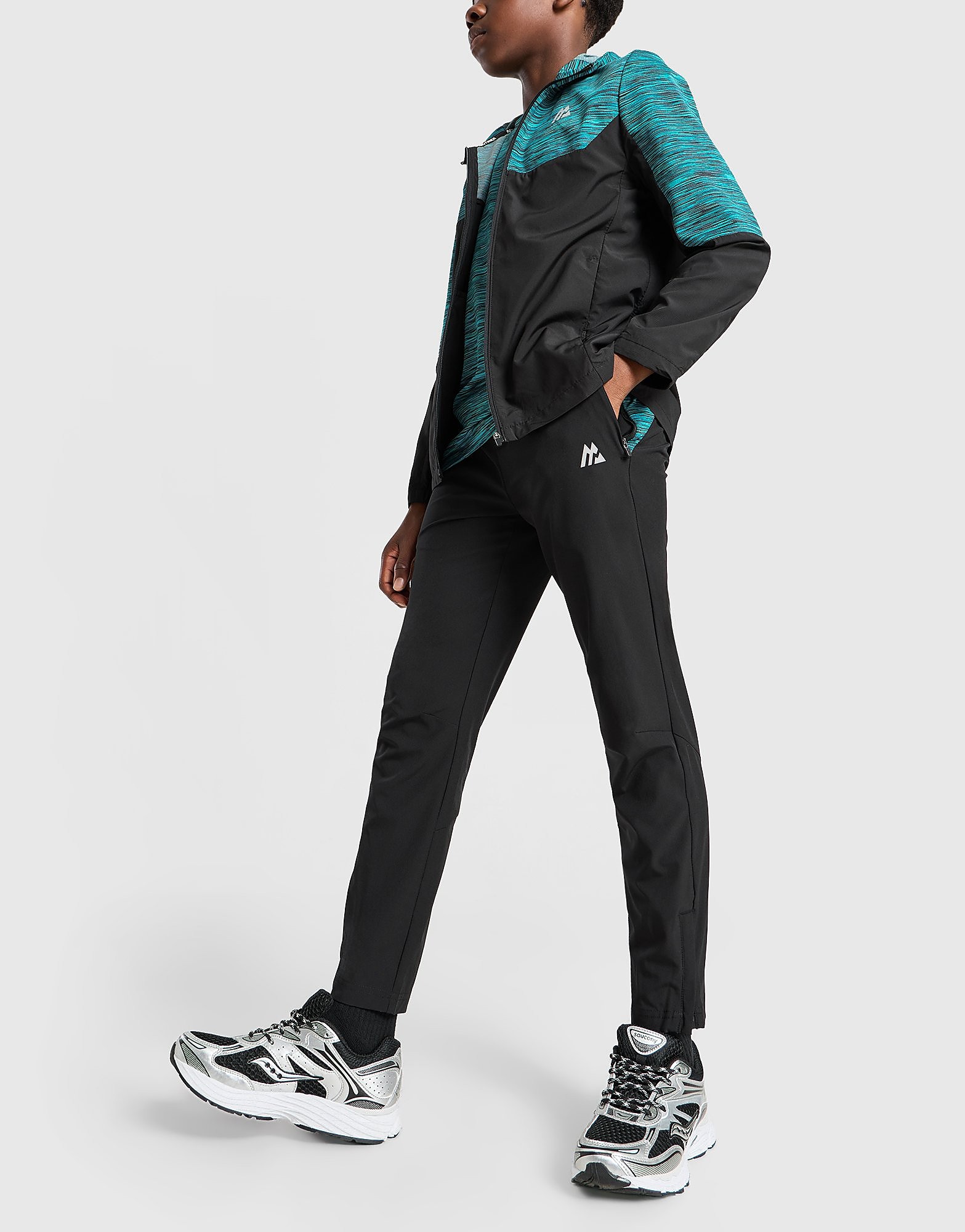 MONTIREX Trail Track Pants Junior - Zwart - Kind, Zwart