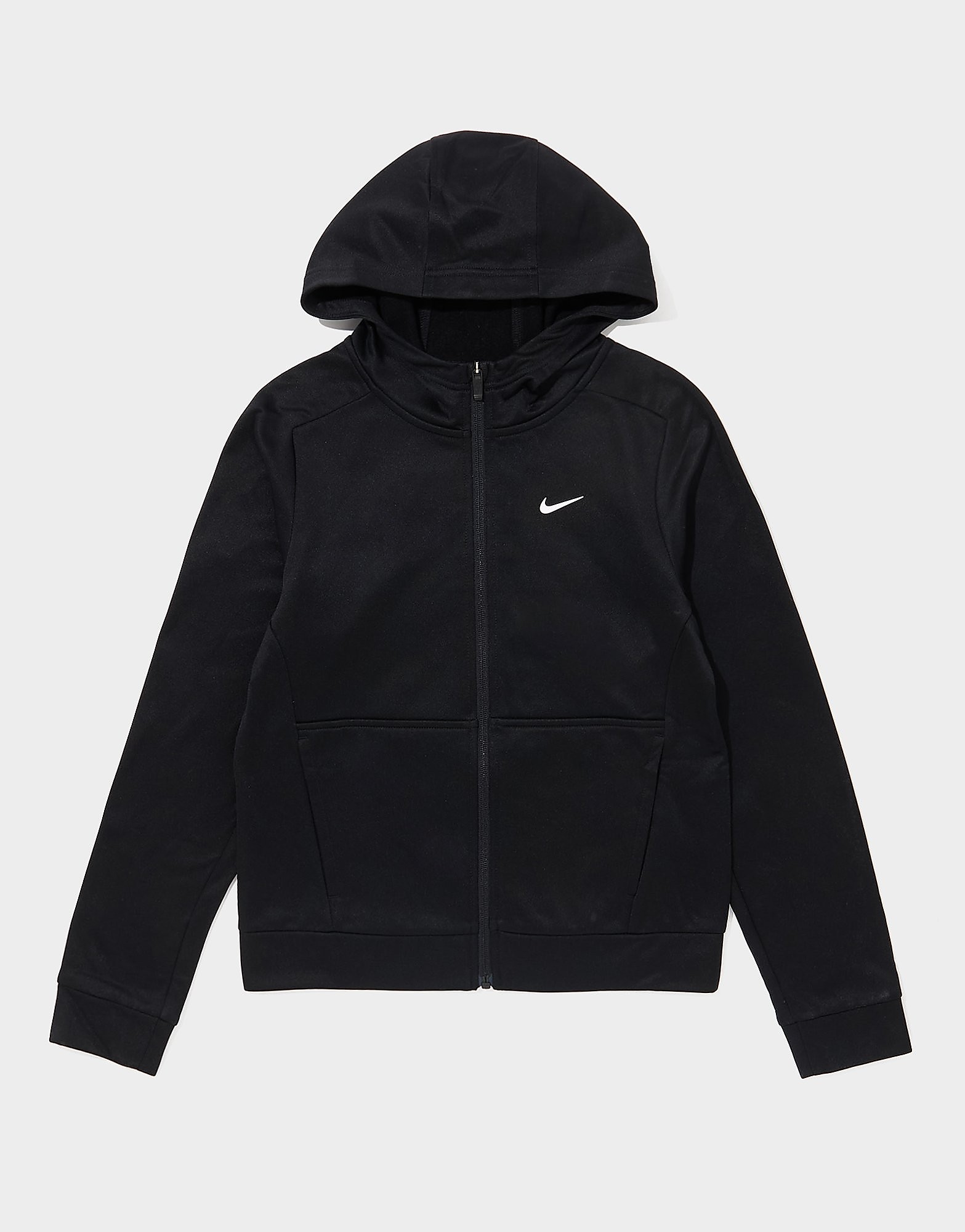 Nike Therma-FIT Winterse trainingshoodie voor kids Zwart