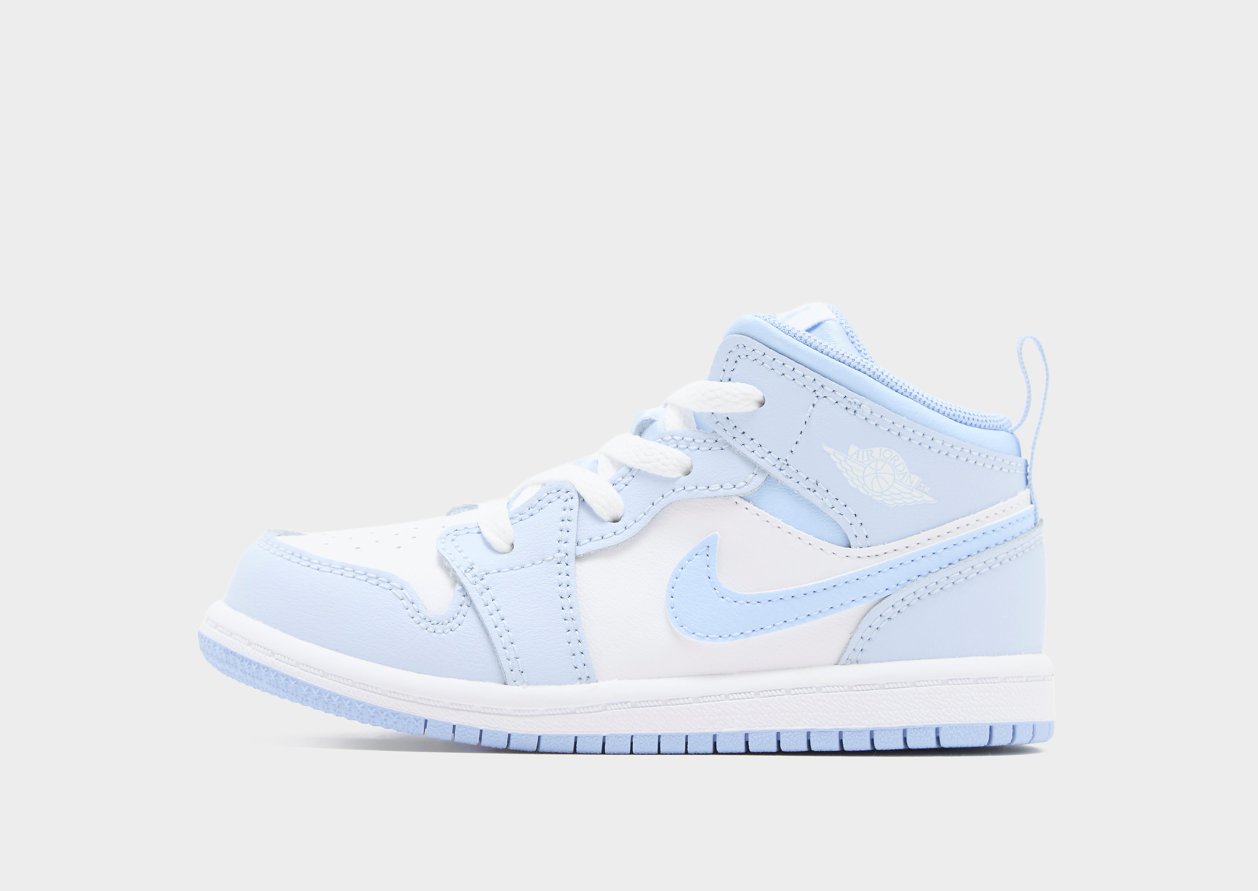 Jordan Air 1 Mid Infant - Blauw - Kind, Blauw 23.5