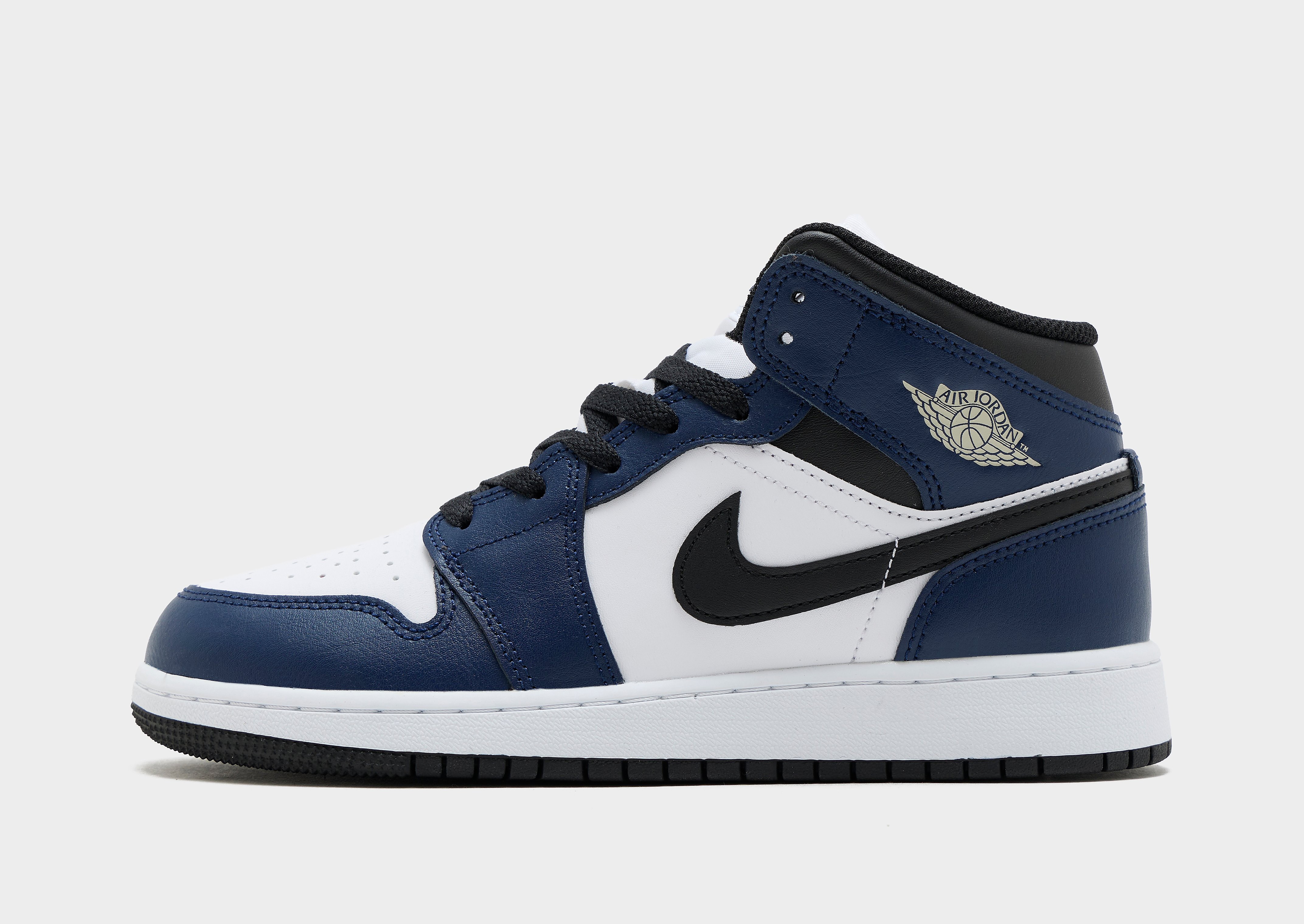 Jordan Air 1 Mid Junior - Bianco, bianco
