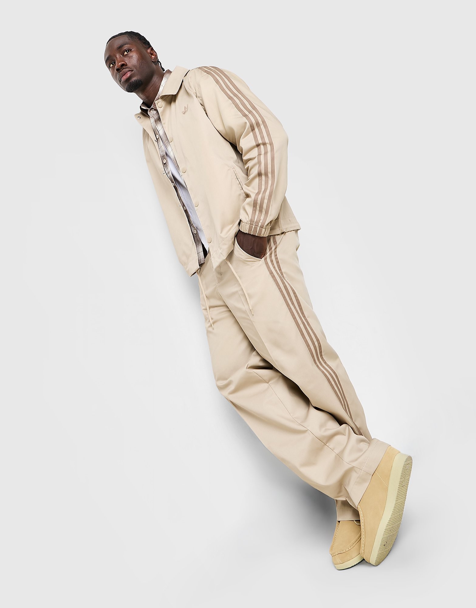 Pantalons adidas 3 Stripes Pleated Trousers Three - vue 3