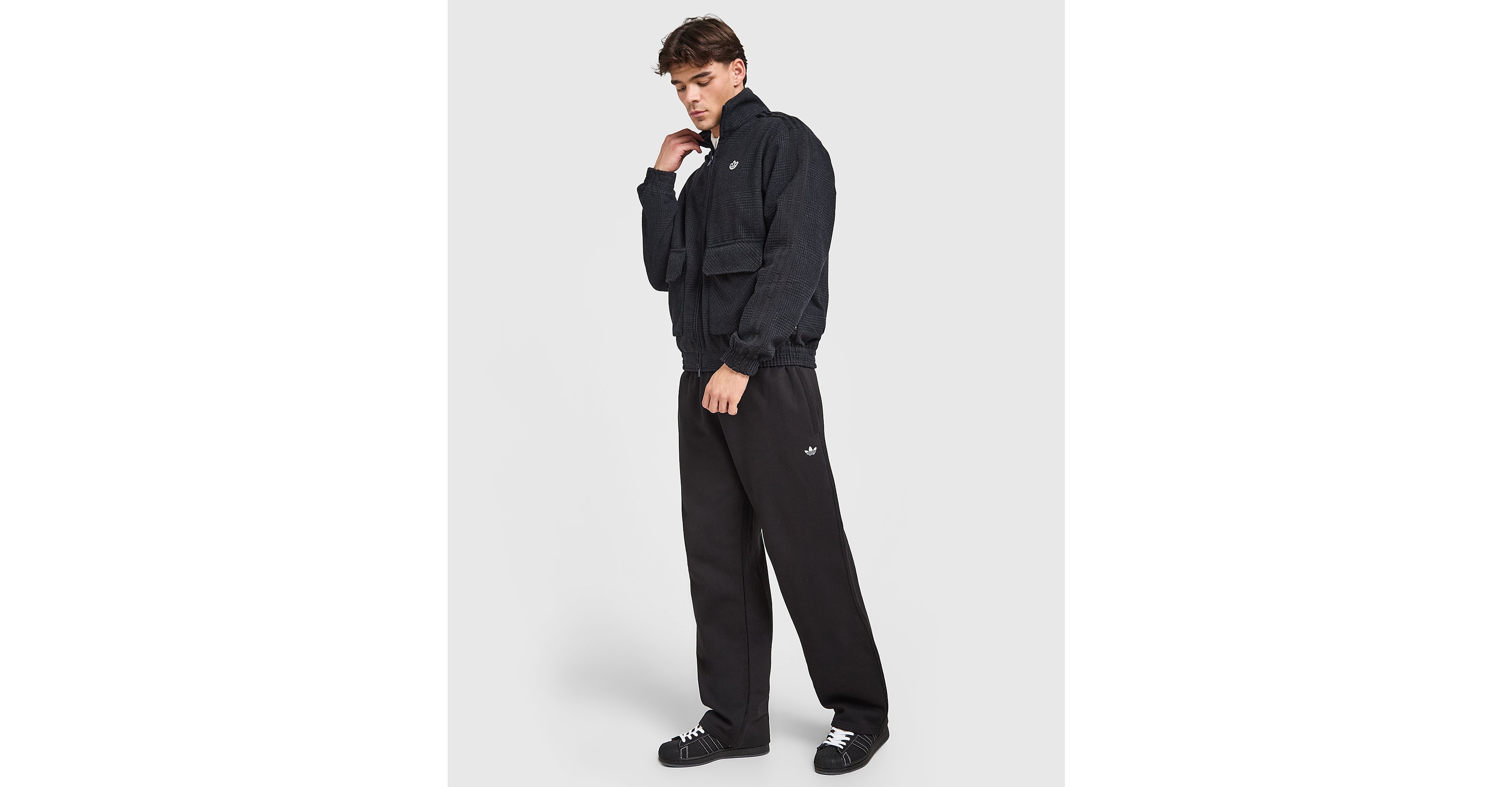 Trefoil Open Hem Joggers