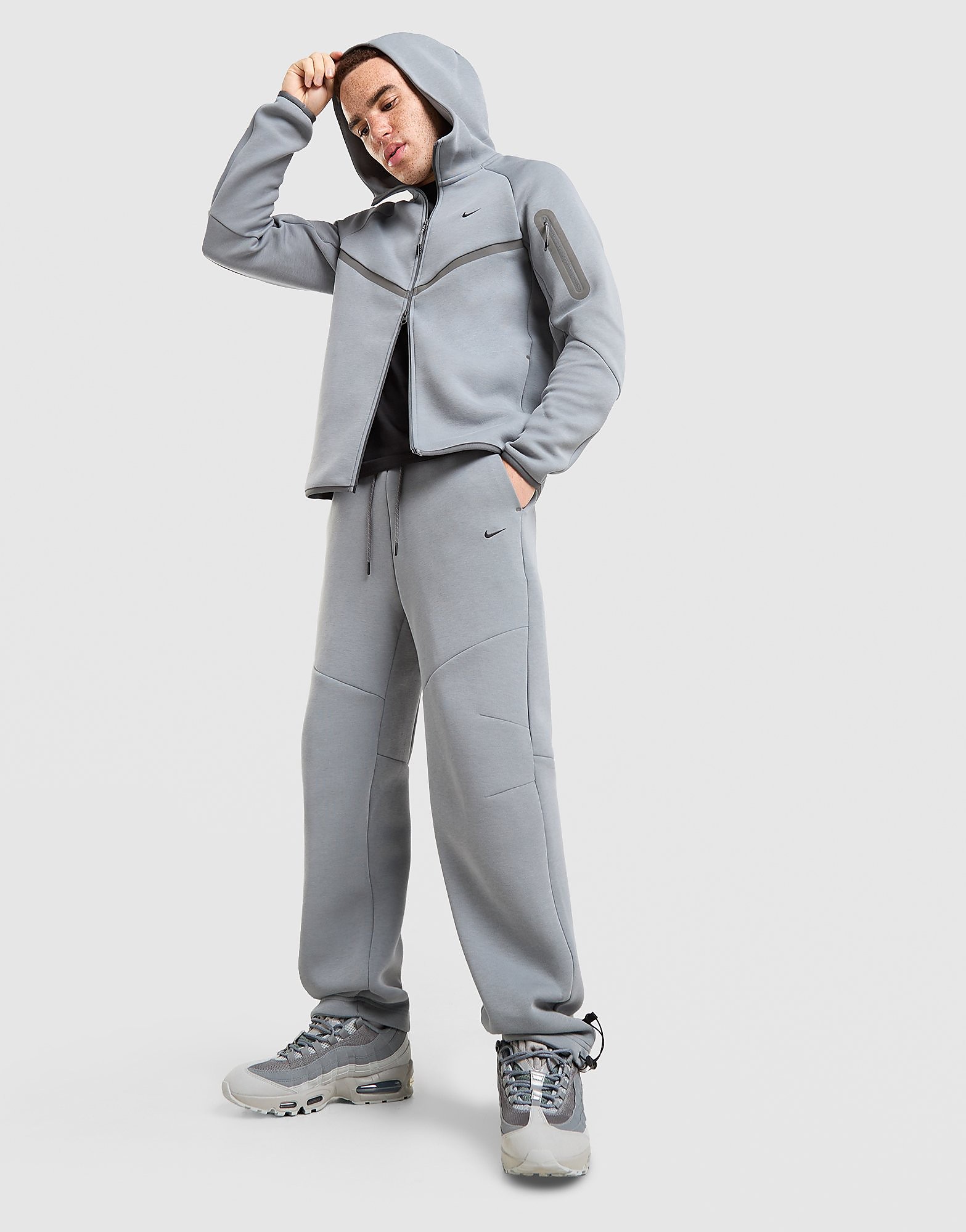 Nike Tech Fleece Reflective Joggers Grijs- Heren Grijs