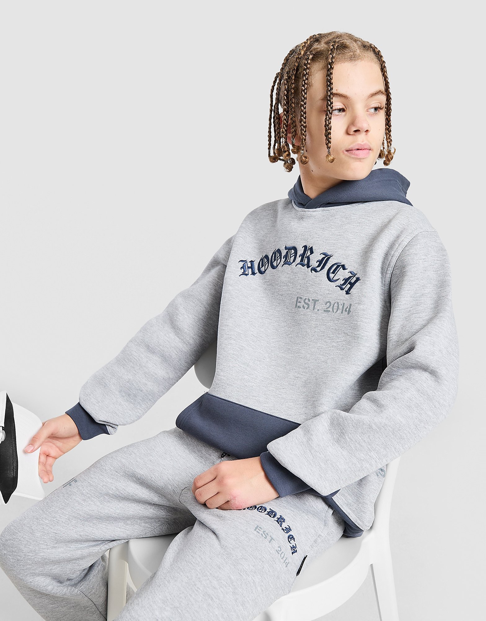 Hoodrich Hush Hoodie Junior - Grijs - Kind, Grijs