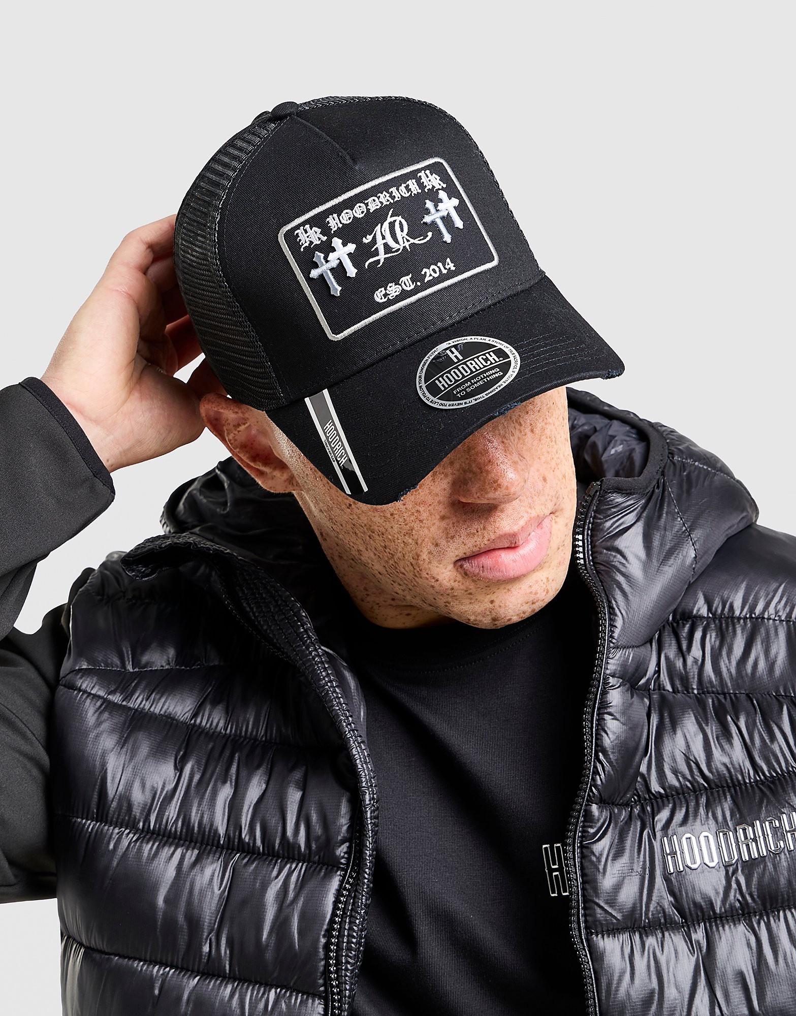 Hoodrich Crosses V2 Trucker Cap - Zwart- Dames, Zwart